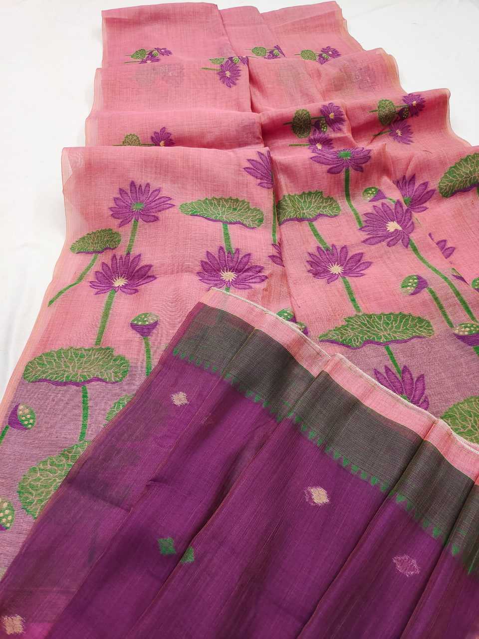 Ynf Soft Cotton KESH505 MUGA COTTON PICHWAI 2 Sarees Wedding Collections Festive Collections Wholesale Traditional Sarees Cotton Sarees Haldi Outfits Manufacturer
