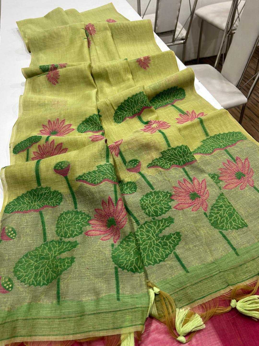 Ynf Soft Cotton KESH505 MUGA COTTON PICHWAI 2 Sarees Wedding Collections Festive Collections Wholesale Traditional Sarees Cotton Sarees Haldi Outfits Manufacturer