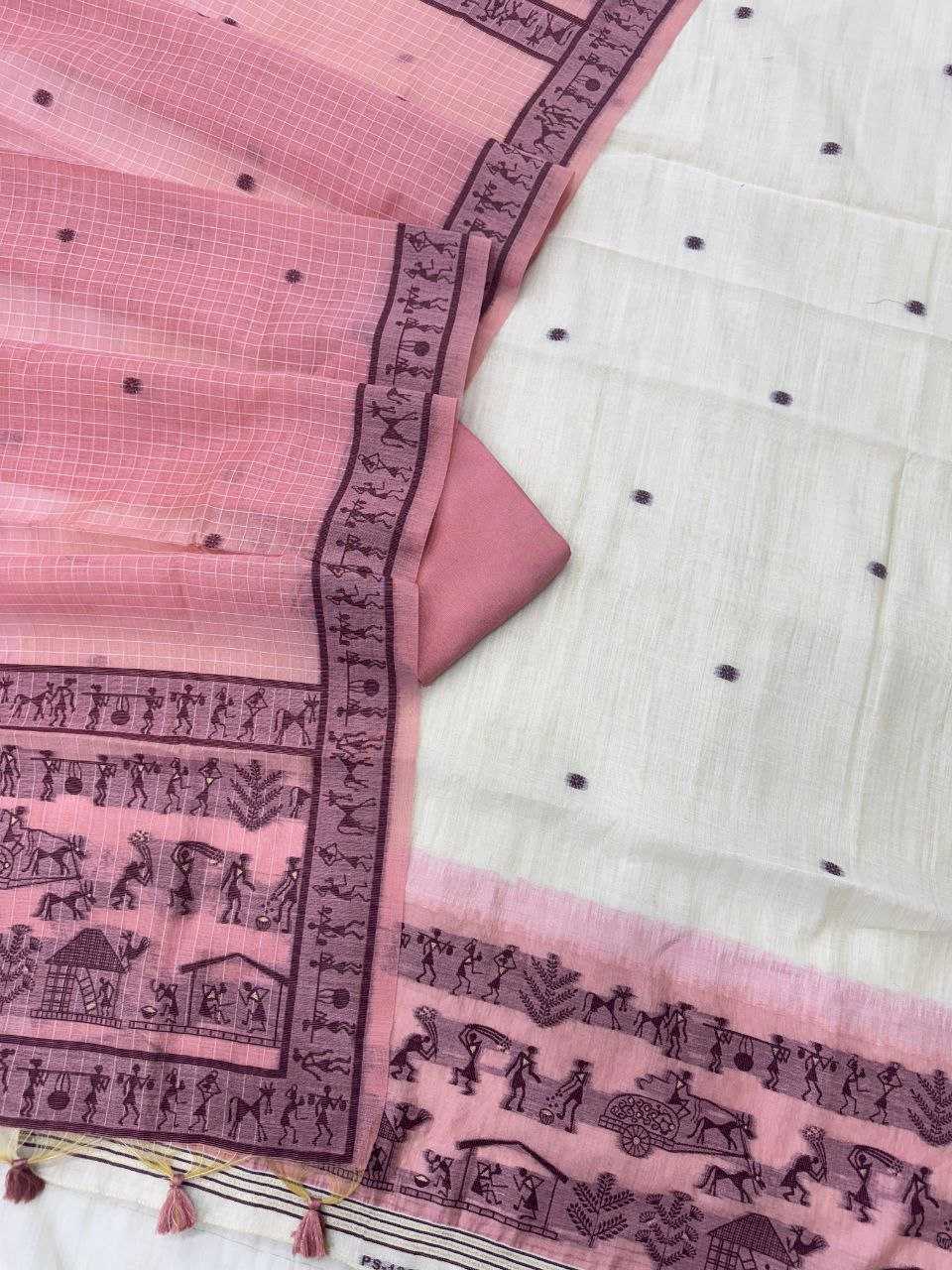 Ynf Soft Cotton KESH505 MUGA COTTON SUIT 430 Suits & Dresses Wedding Collections Festive Collections Wholesale Ladies Suits Unstitched Suits Cotton Dresses Manufacturer