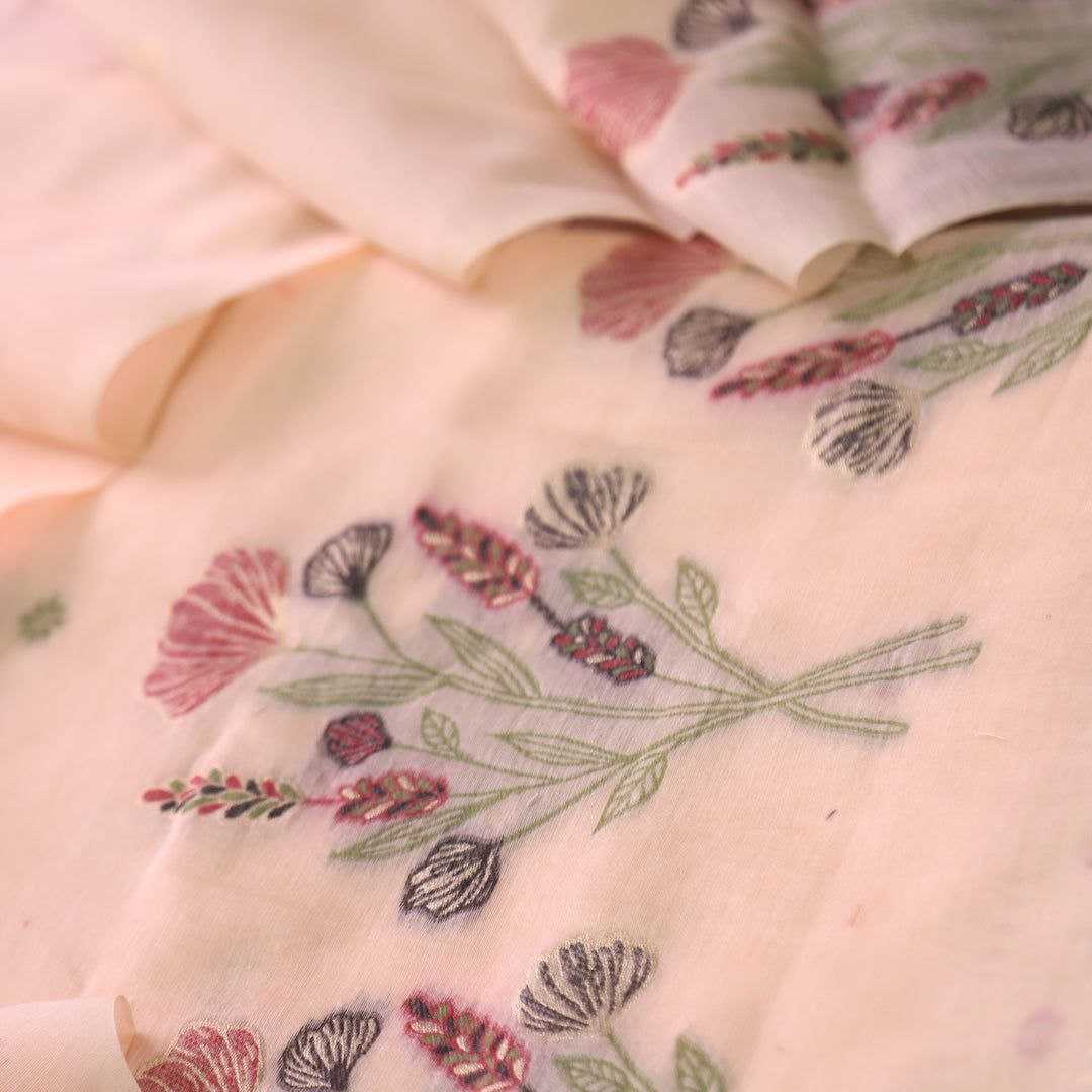 Ynf Soft Cotton KESH505 MUGA COTTON SUIT 501 Suits & Dresses Wedding Collections Festive Collections Wholesale Unstitched Suits Cotton Suits Cotton Dresses Manufacturer