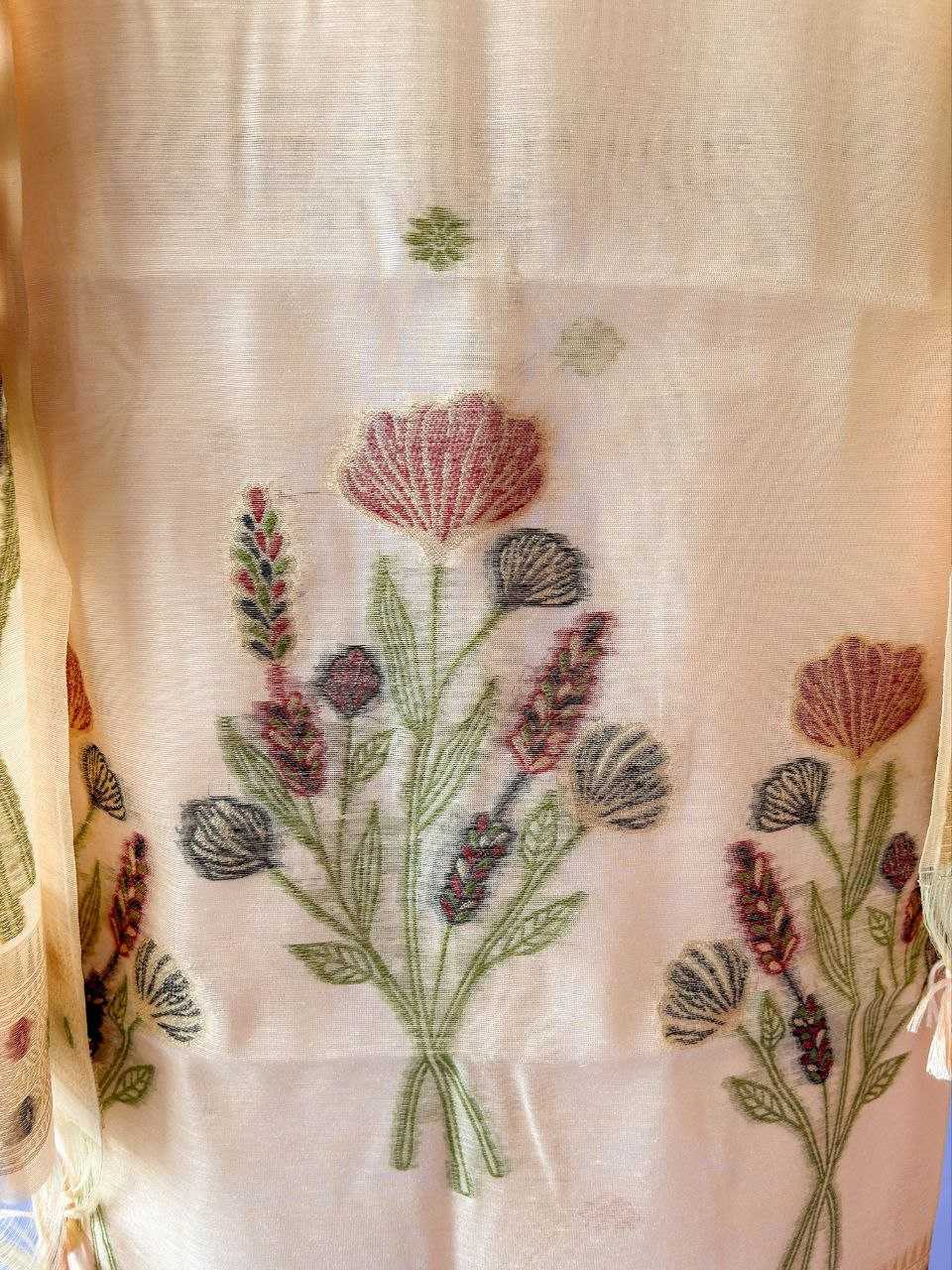 Ynf Soft Cotton KESH505 MUGA COTTON SUIT 501 Suits & Dresses Wedding Collections Festive Collections Wholesale Unstitched Suits Cotton Suits Cotton Dresses Manufacturer