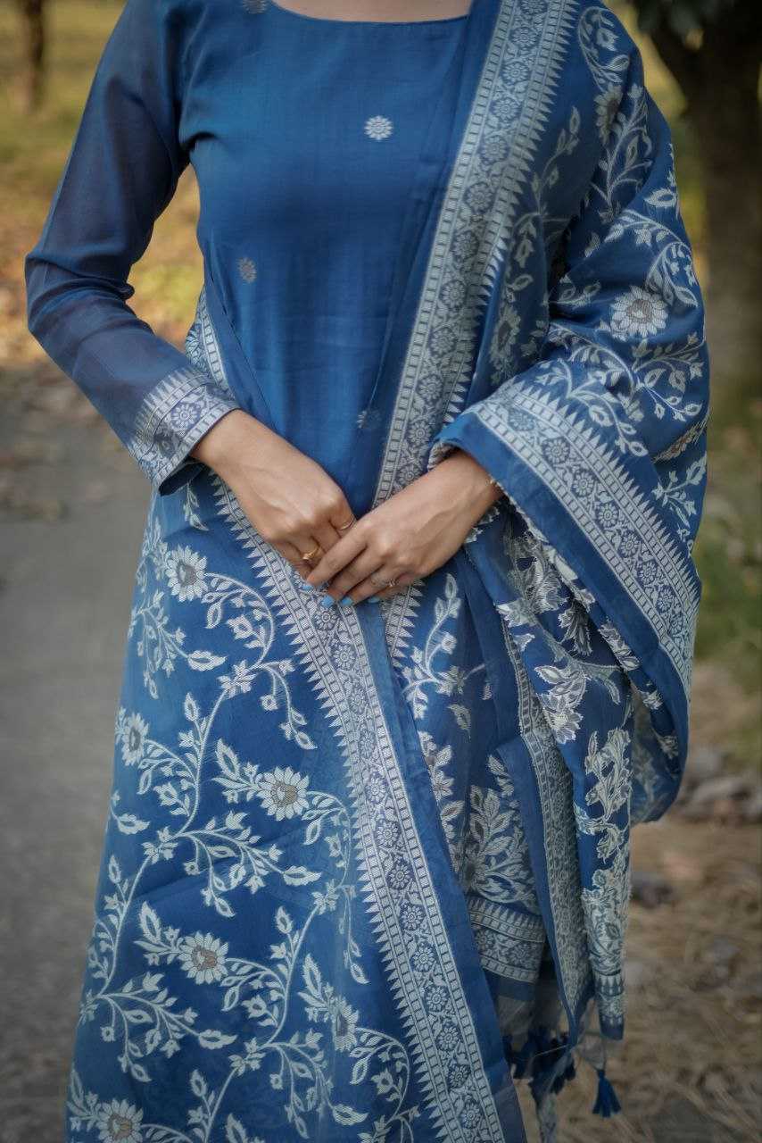 Ynf Soft Cotton KESH532 indigo suit 805 Suits & Dresses Wholesale Ladies Suits Ladies Salwar Suits Party wear suits Manufacturer