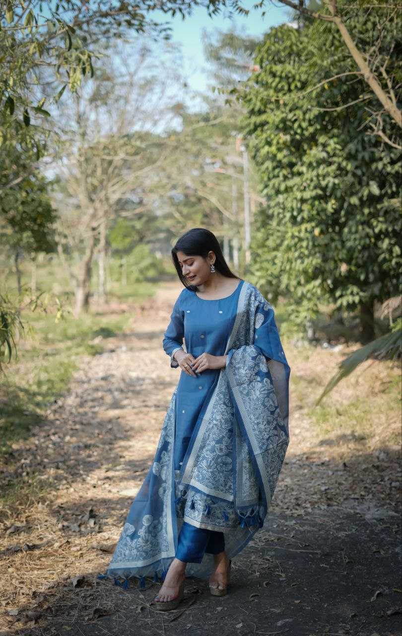Ynf Soft Cotton KESH532 indigo suit 805 Suits & Dresses Wholesale Ladies Suits Ladies Salwar Suits Party wear suits Manufacturer