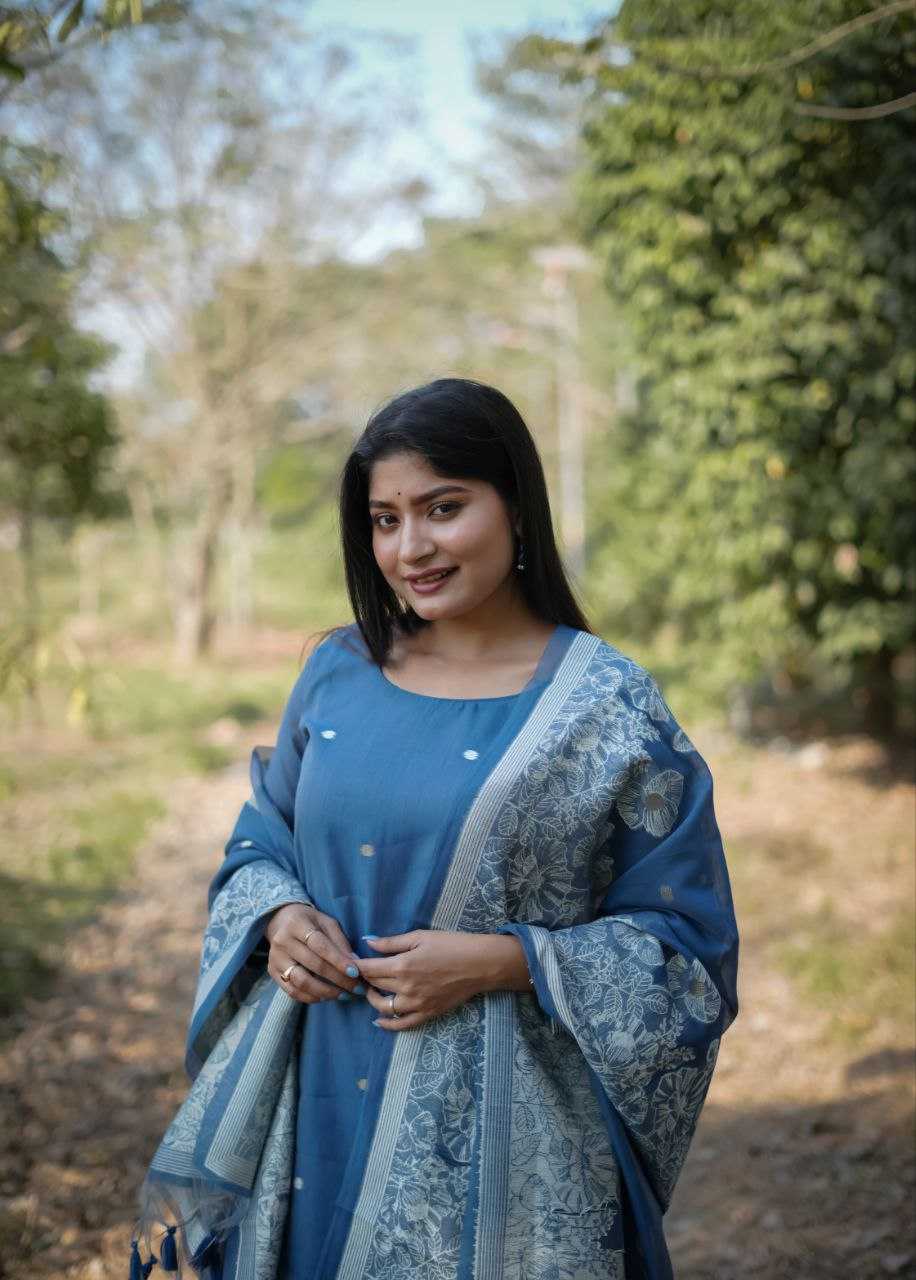 Ynf Soft Cotton KESH532 indigo suit 805 Suits & Dresses Wholesale Ladies Suits Ladies Salwar Suits Party wear suits Manufacturer