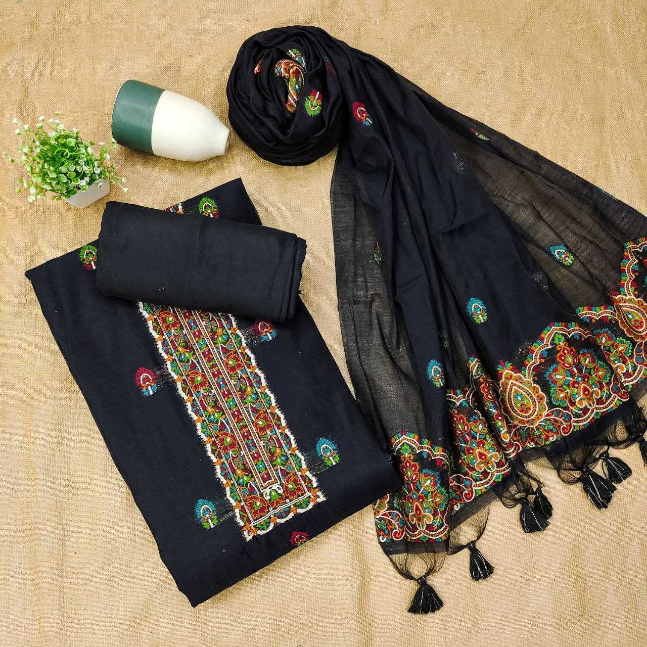 Ynf Soft Cotton KESH532 PASHMINA SUIT 6001 Suits & Dresses Wedding Collections Festive Collections Wholesale Unstitched Suits Cotton Dresses Wedding guest dresses Manufacturer