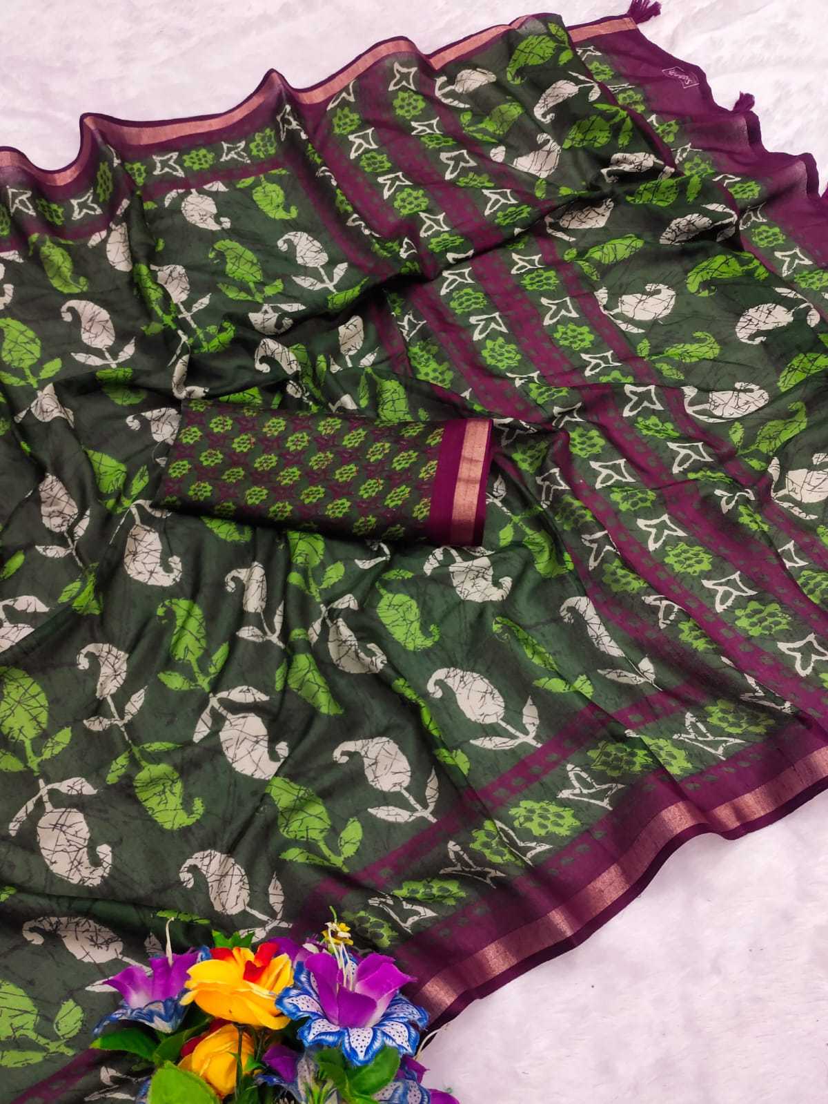 Ynf Soft Cotton RIN203 slightly Sarees Wholesale Designer Sarees Printed Sarees Cotton Sarees Manufacturer