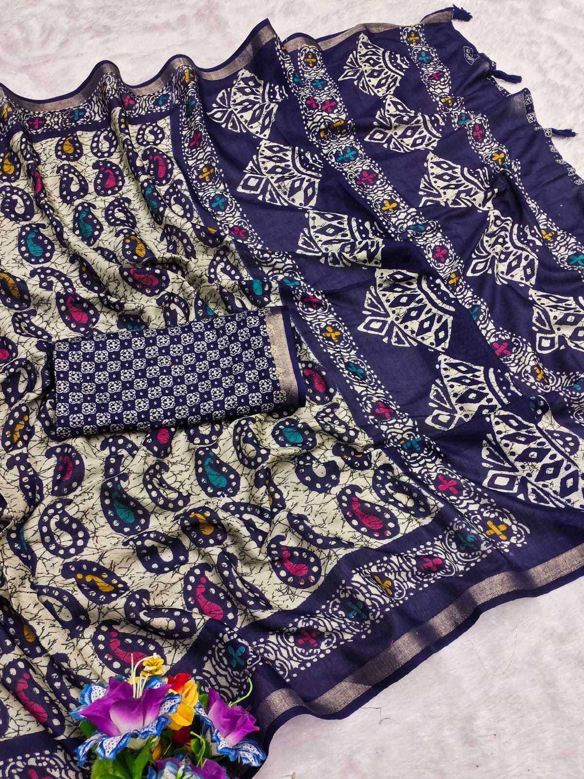 Ynf Soft Cotton RIN203 slightly Sarees Wholesale Designer Sarees Printed Sarees Cotton Sarees Manufacturer