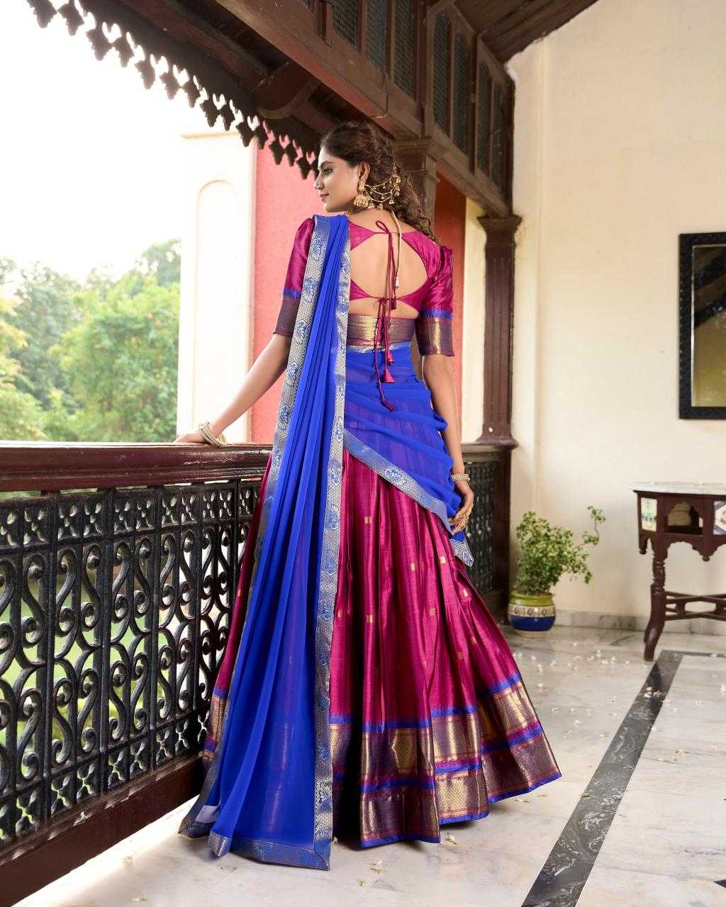 Ynf Soft Cotton Silk KESH134 2050 Lehengas Festive Collections Wholesale Designer Lehenga Silk Lehenga Onam Collections Manufacturer