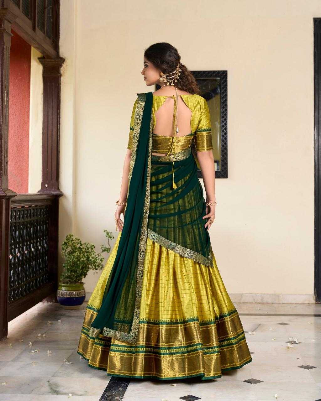 Ynf Soft Cotton Silk KESH134 2050 Lehengas Festive Collections Wholesale Designer Lehenga Silk Lehenga Onam Collections Manufacturer