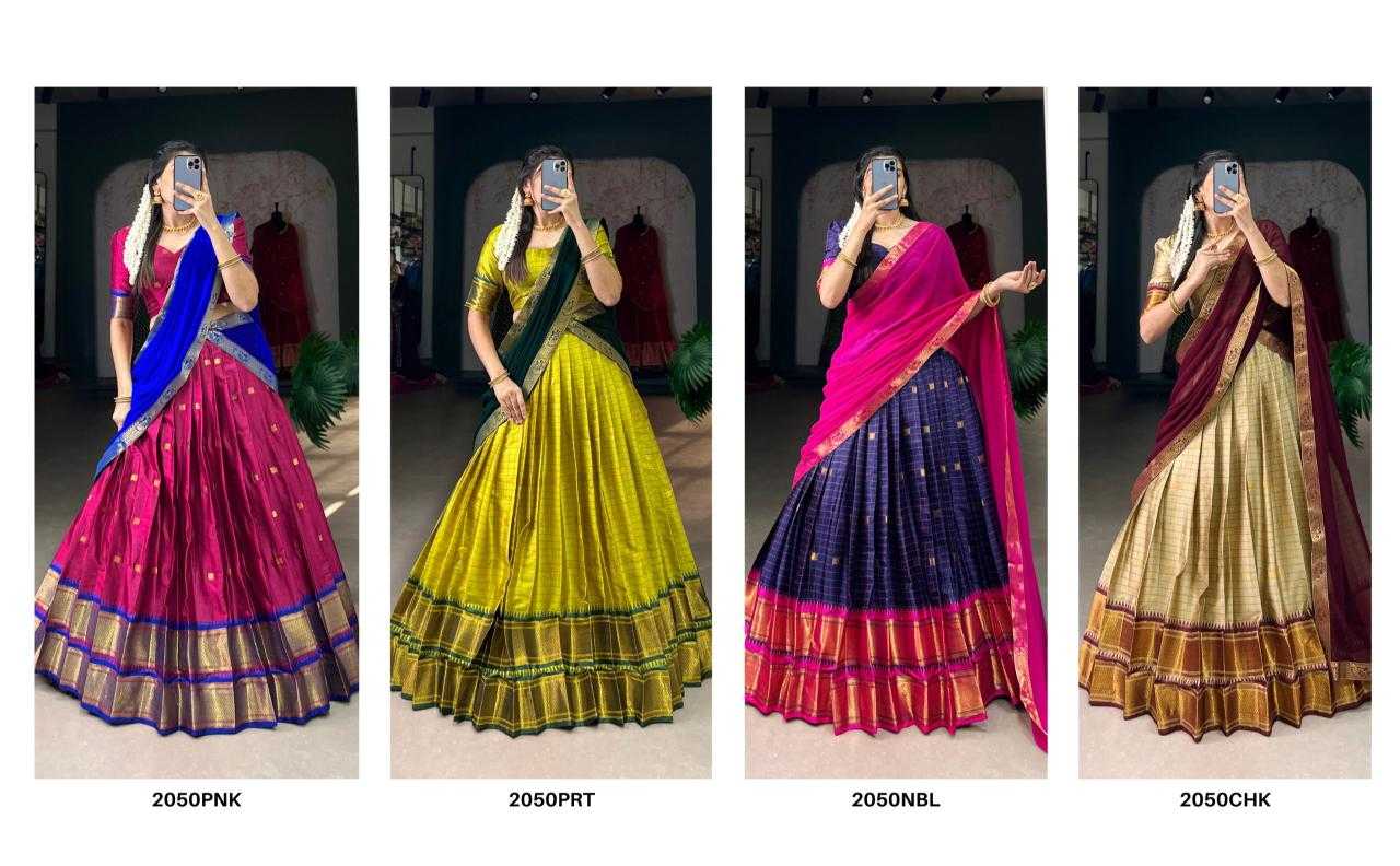 Ynf Soft Cotton Silk KESH134 2050 Lehengas Festive Collections Wholesale Designer Lehenga Silk Lehenga Onam Collections Manufacturer