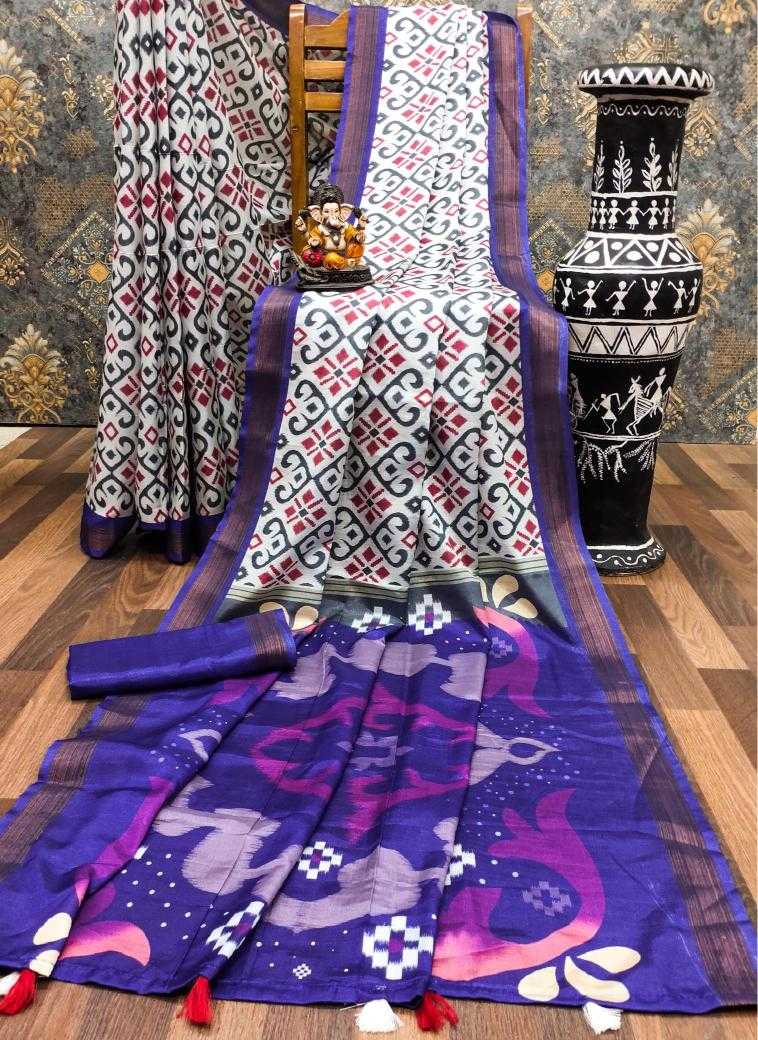 Ynf Soft Cotton Silk RIN183 PRAMILA Silk Sarees Wedding Collections Wholesale Printed Silk Saree Cotton Silk Sarees Ikkat Silk Sarees Manufacturer