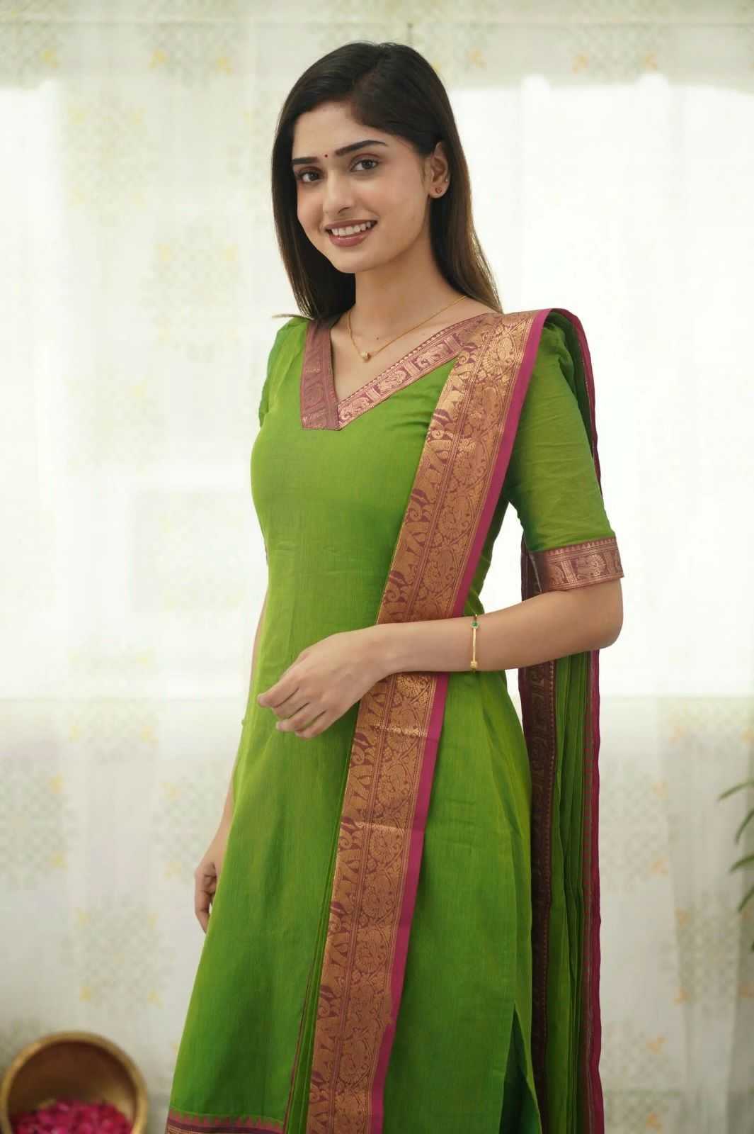 Ynf Soft Cotton Silk RIN222 SI-254 Suits & Dresses Wholesale Ladies Silk Suit Party wear suits Designer Suits Manufacturer