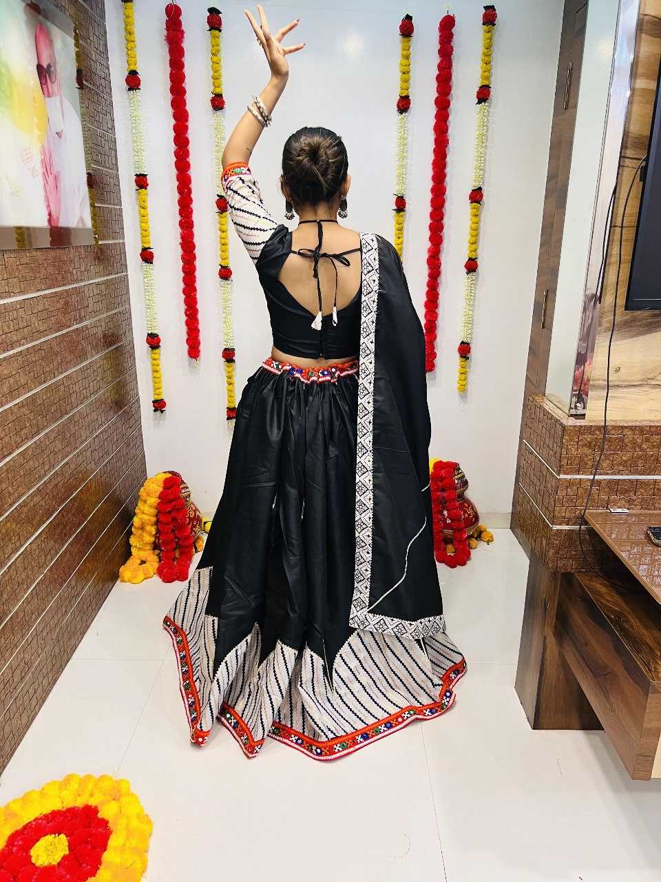 Ynf Soft Cotton Silk RIN227 7037 Lehengas Wedding Collections Festive Collections Wholesale Silk Lehenga Lehenga With Blouse Navratri Chaniya Choli Manufacturer