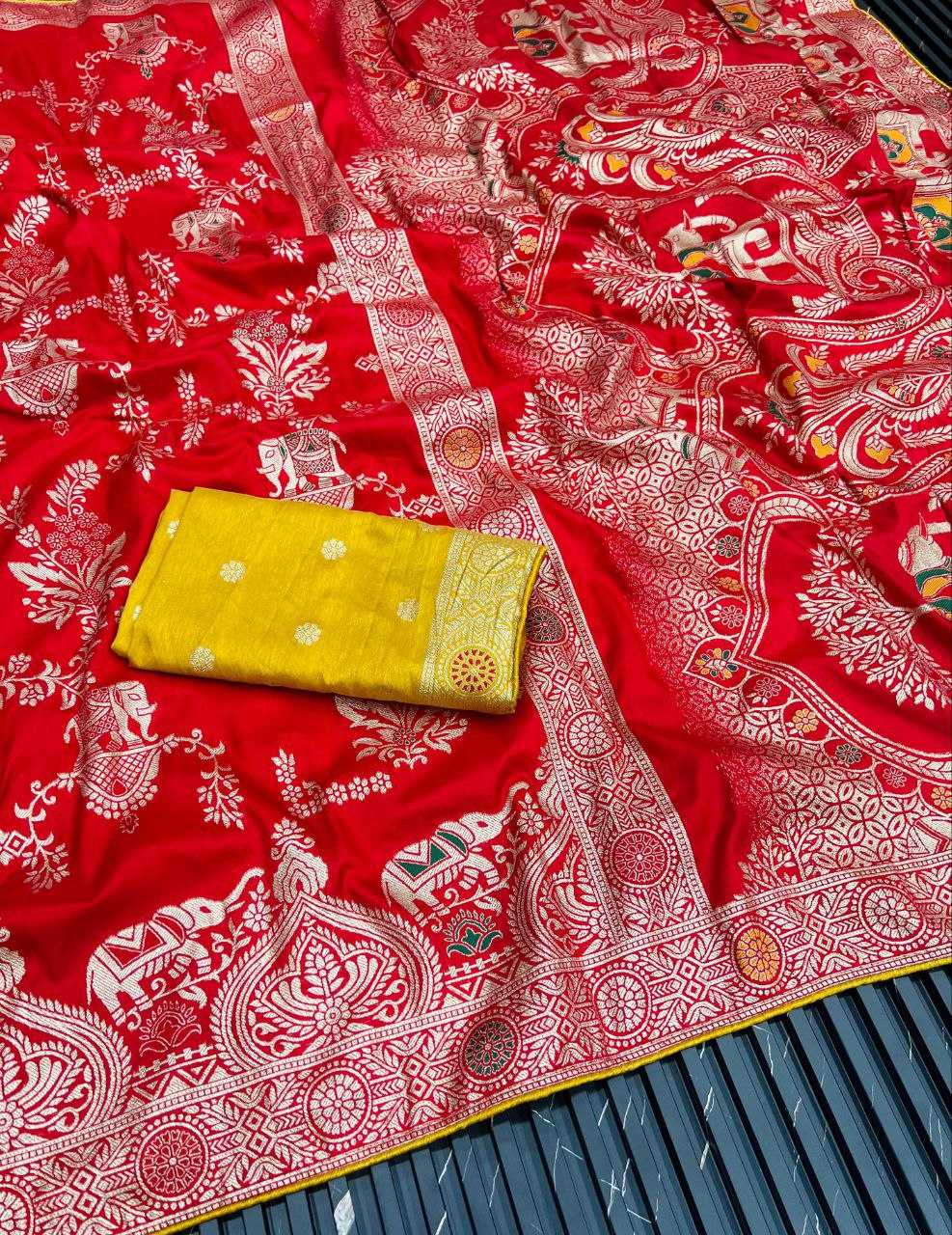 Ynf Soft Dola RIN225 936 Sarees Wedding Collections Festive Collections Wholesale Traditional Sarees Zari Sarees Sarees With Blouse Manufacturer