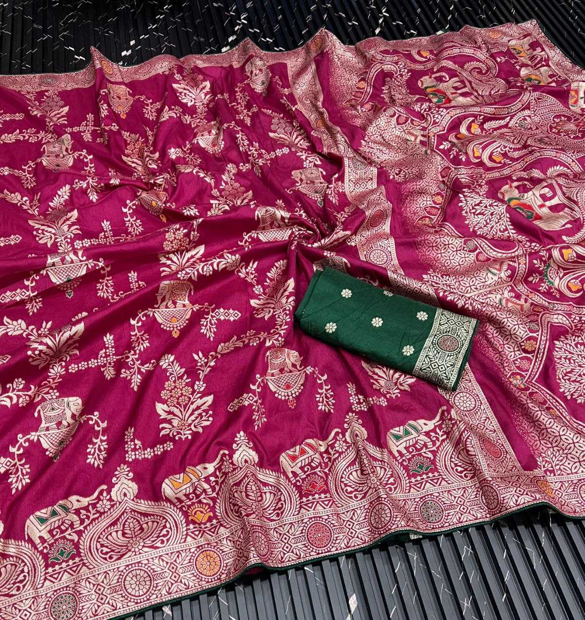 Ynf Soft Dola RIN225 936 Sarees Wedding Collections Festive Collections Wholesale Traditional Sarees Zari Sarees Sarees With Blouse Manufacturer