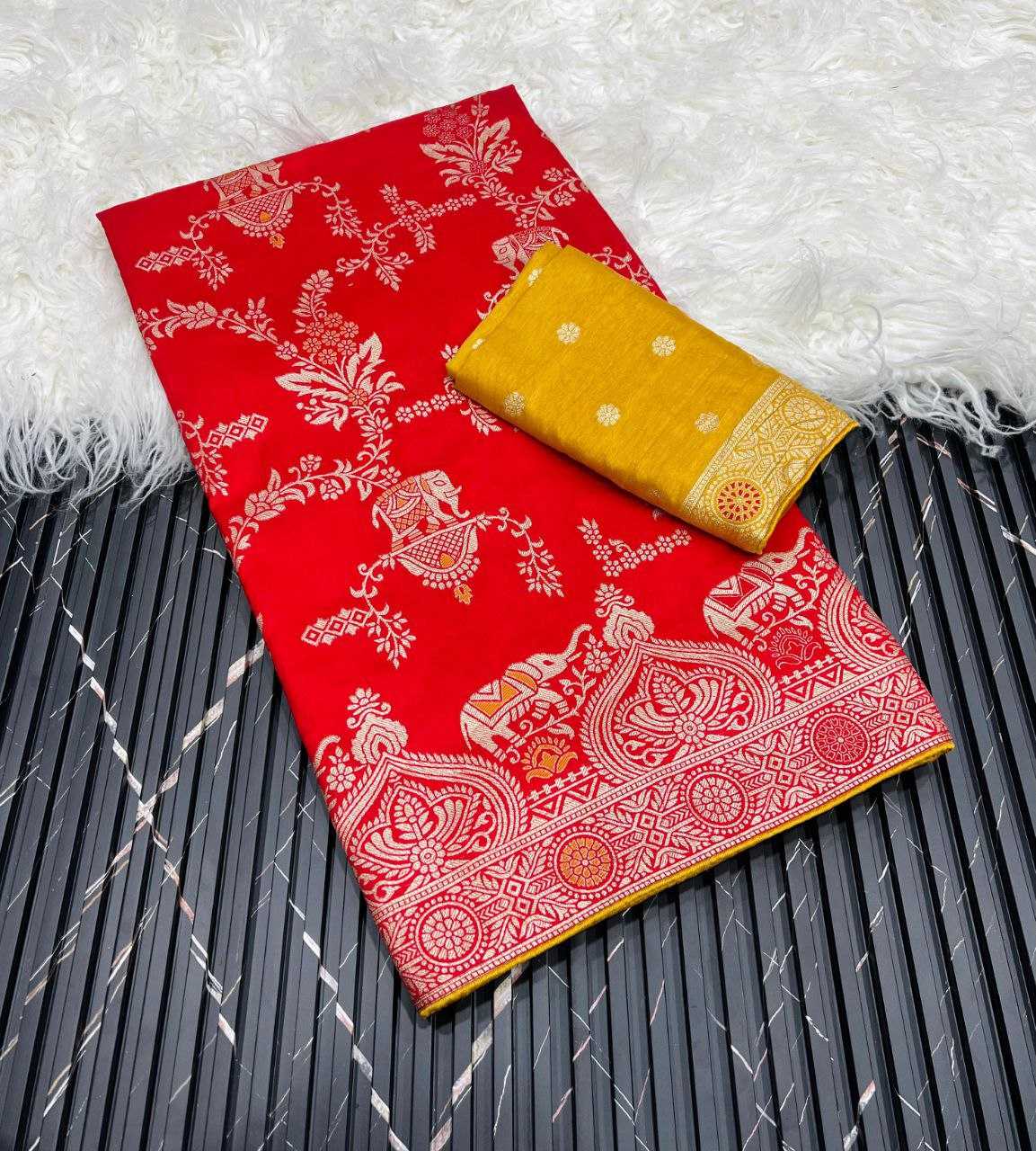 Ynf Soft Dola RIN225 936 Sarees Wedding Collections Festive Collections Wholesale Traditional Sarees Zari Sarees Sarees With Blouse Manufacturer