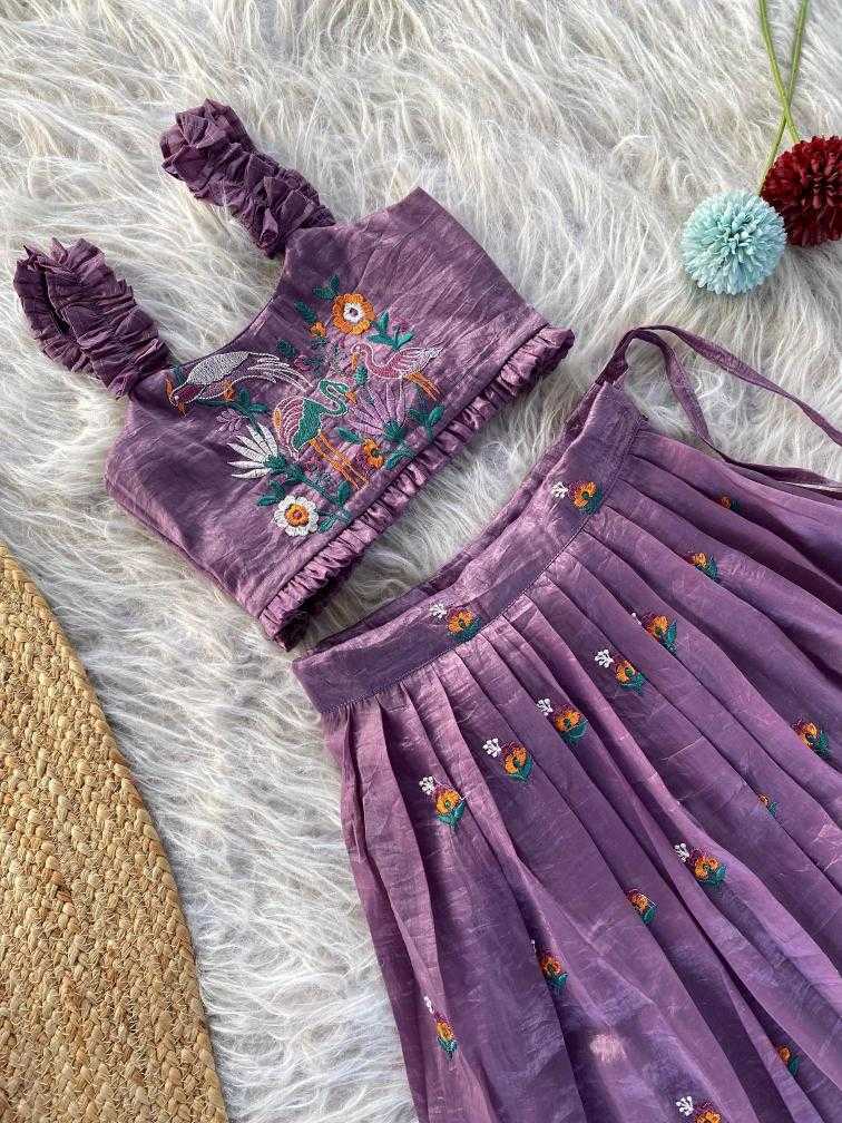 Ynf Soft Gold Crush KESH249 KPS050525 Kids Wear Wholesale Kids Lehenga Kids Lehenga Choli Baby Girl Lehenga Manufacturer