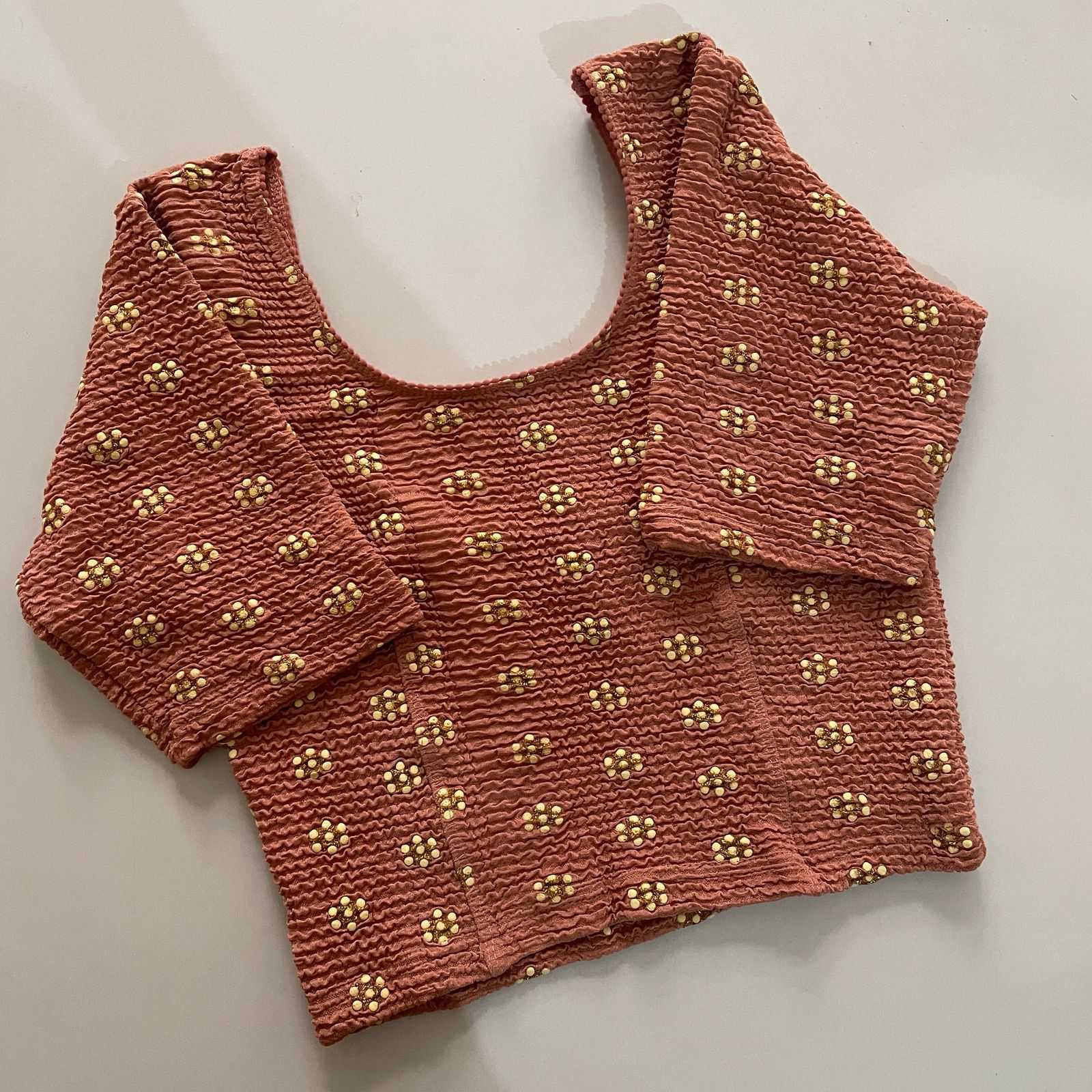 Ynf Soft Gold Crush KESH426 DWITI Readymade Blouses Wholesale Designer Blouse Stretchable Blouse Party Wear Blouse Manufacturer