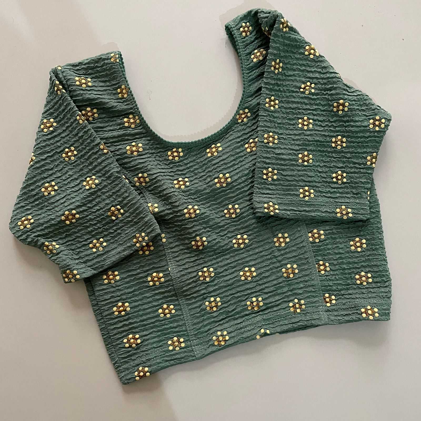 Ynf Soft Gold Crush KESH426 DWITI Readymade Blouses Wholesale Designer Blouse Stretchable Blouse Party Wear Blouse Manufacturer