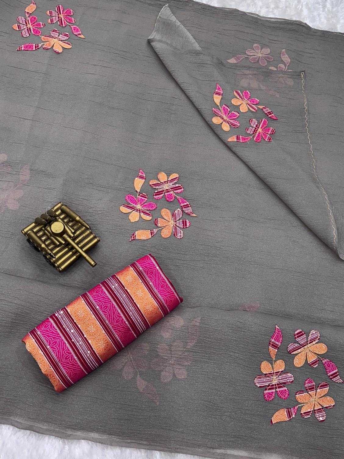 Ynf Soft Gold Crush KESH500 Super Mario Sarees Wholesale Designer Sarees Party Wear Sarees Jacquard Saree Manufacturer