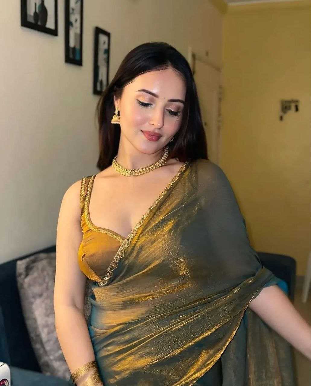 Ynf Soft Gold Crush KESH508 73 Sarees Wholesale Fancy Sarees Manufacturer