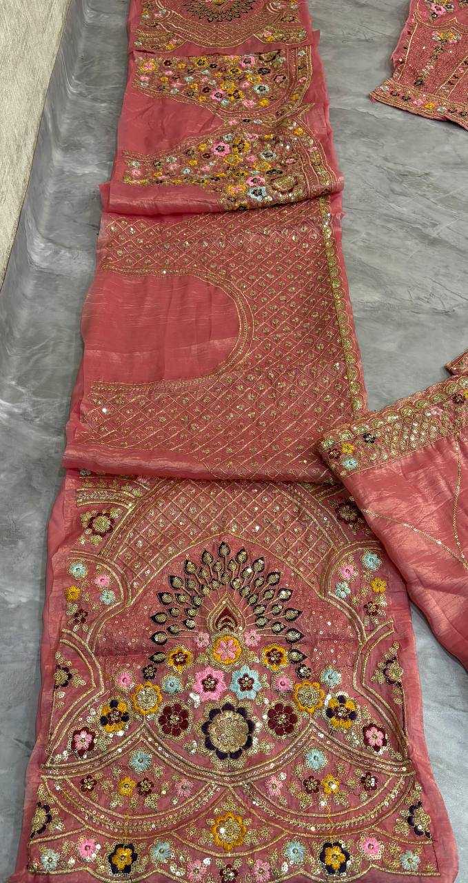 Ynf Soft Gold Crush KESH512 1773 Lehengas Wedding Collections Festive Collections Wholesale Designer Lehenga Embroidered Lehenga Lehenga With Cancan Manufacturer