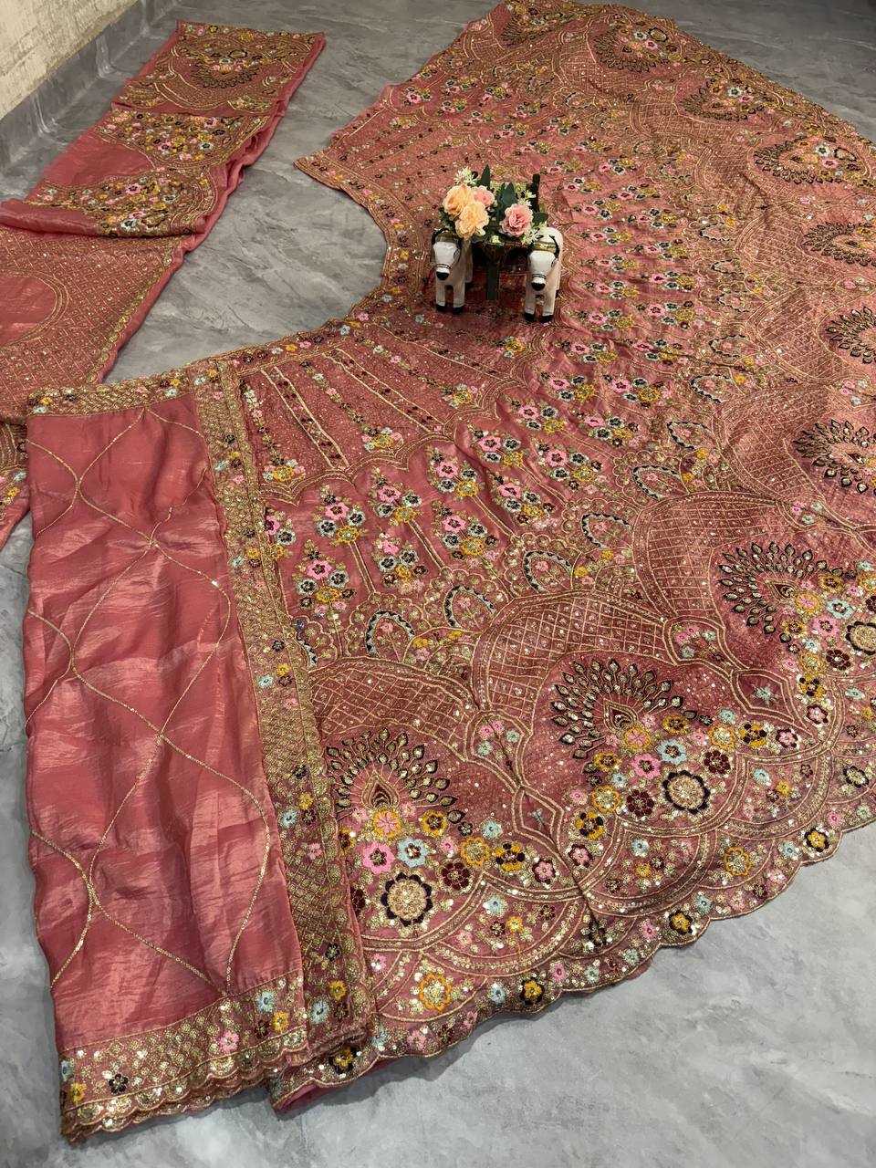Ynf Soft Gold Crush KESH512 1773 Lehengas Wedding Collections Festive Collections Wholesale Designer Lehenga Embroidered Lehenga Lehenga With Cancan Manufacturer