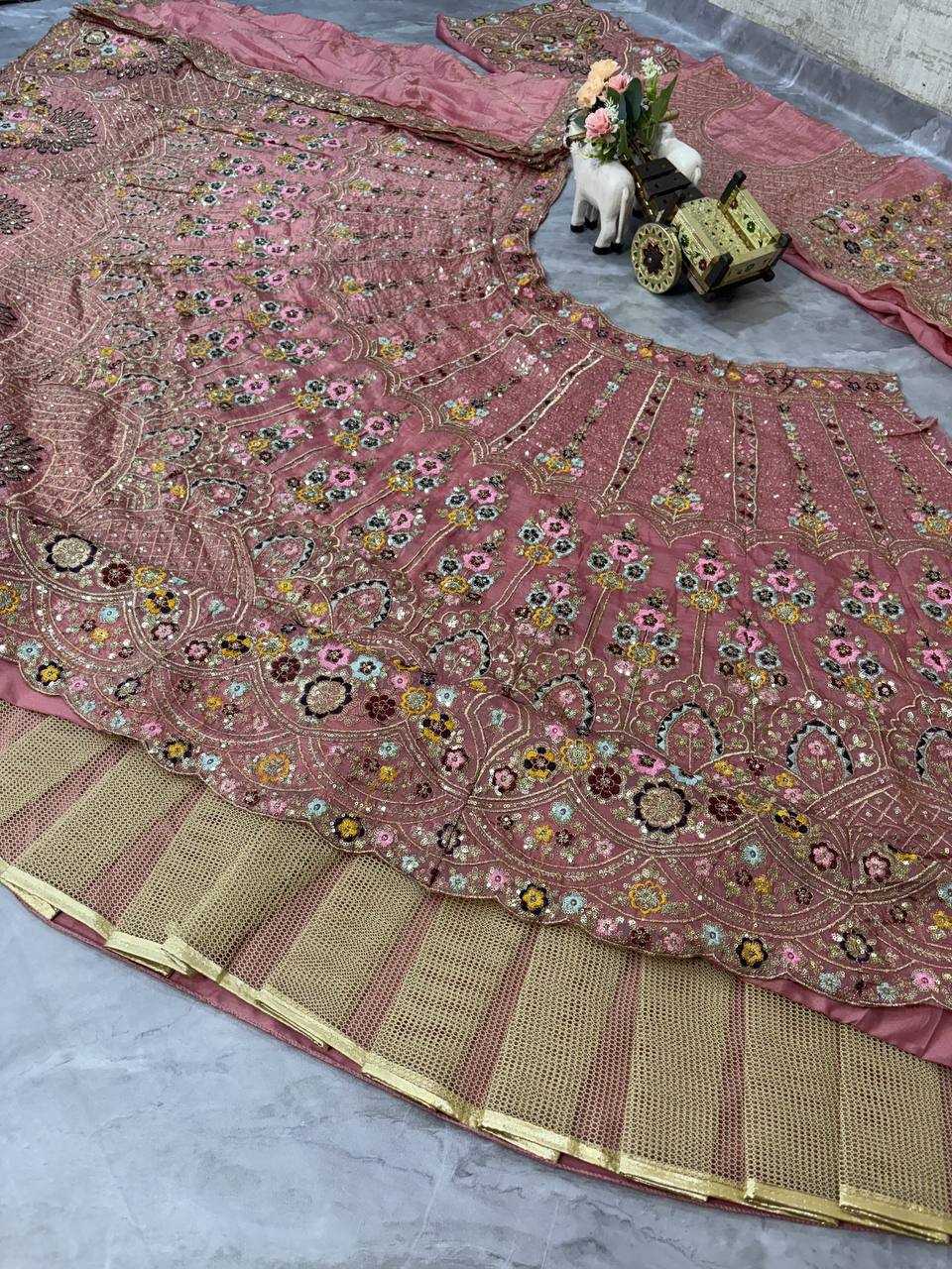 Ynf Soft Gold Crush KESH512 1773 Lehengas Wedding Collections Festive Collections Wholesale Designer Lehenga Embroidered Lehenga Lehenga With Cancan Manufacturer