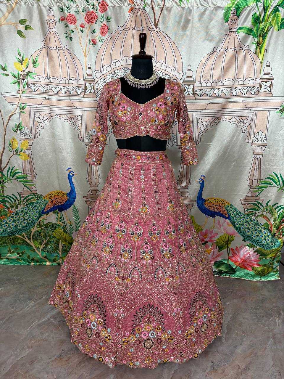 Ynf Soft Gold Crush KESH512 1773 Lehengas Wedding Collections Festive Collections Wholesale Designer Lehenga Embroidered Lehenga Lehenga With Cancan Manufacturer