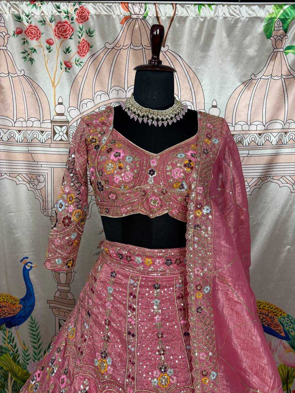 Ynf Soft Gold Crush KESH512 1773 Lehengas Wedding Collections Festive Collections Wholesale Designer Lehenga Embroidered Lehenga Lehenga With Cancan Manufacturer