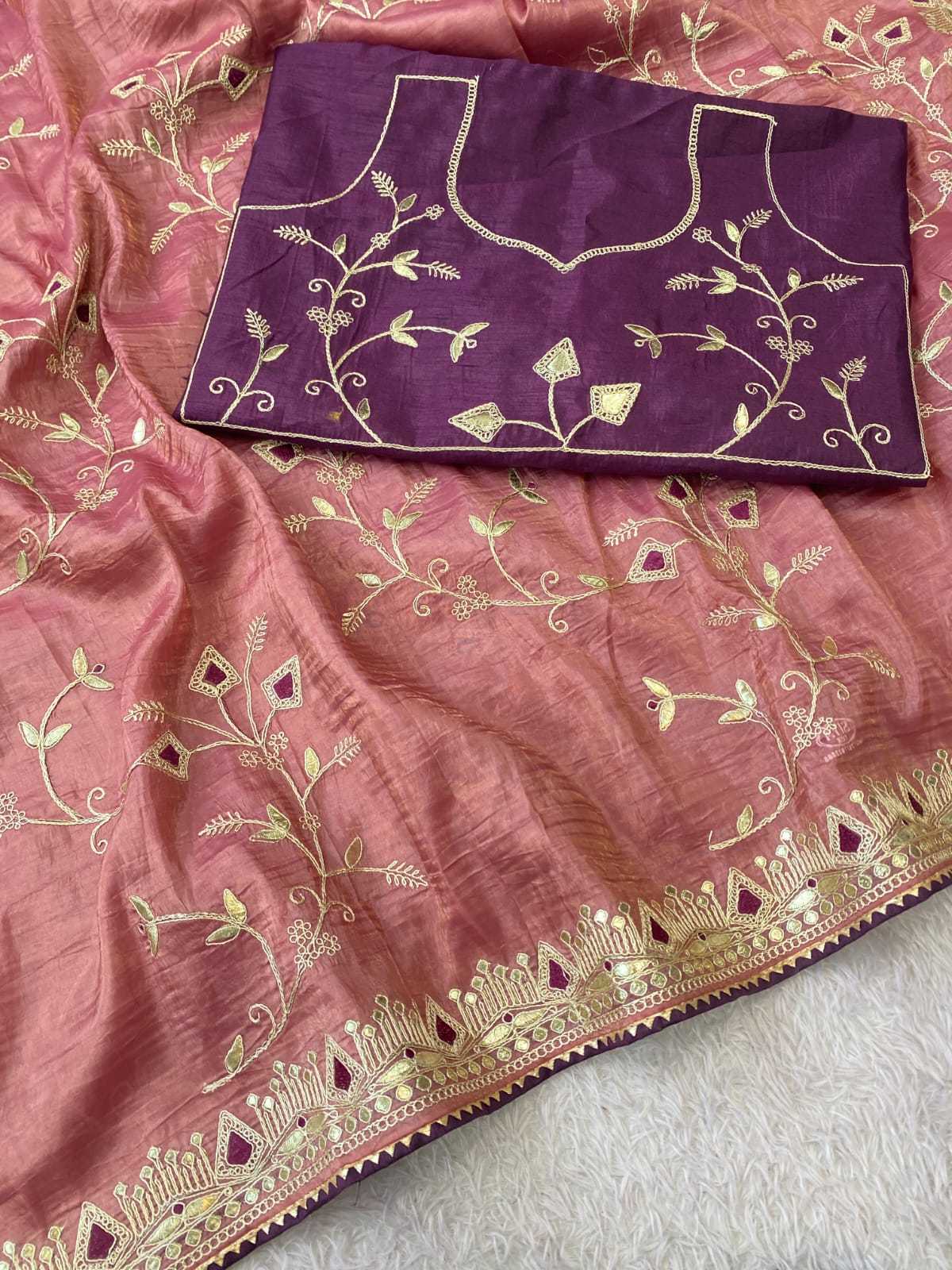 Ynf Soft Gold Crush KESH514 DAGA Sarees Wedding Collections Festive Collections Wholesale Designer Sarees Embroidered Sarees Sarees With Blouse Manufacturer