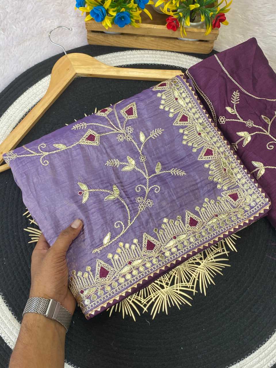 Ynf Soft Gold Crush KESH514 DAGA Sarees Wedding Collections Festive Collections Wholesale Designer Sarees Embroidered Sarees Sarees With Blouse Manufacturer