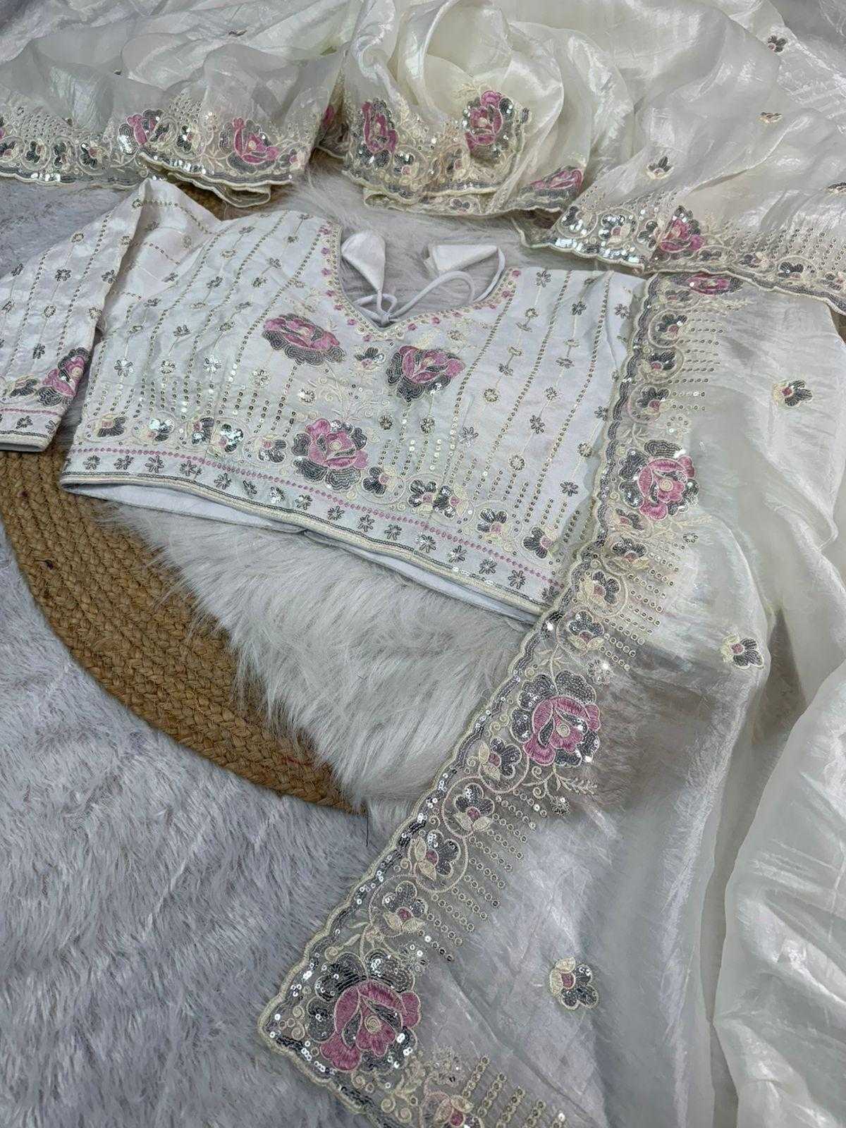 Ynf Soft Gold Crush RIN164 glamour Sarees Festive Collections Wholesale Sequence Sarees Embroidered Sarees Onam Collections Manufacturer