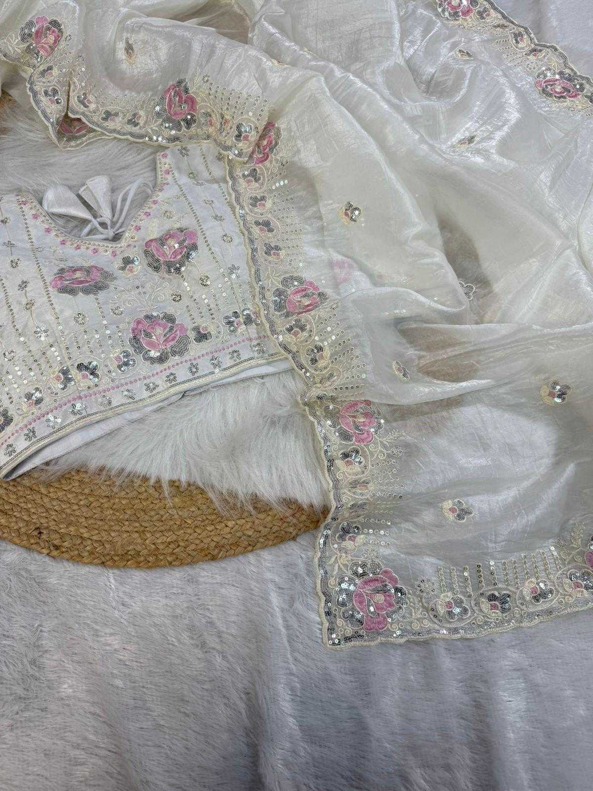Ynf Soft Gold Crush RIN164 glamour Sarees Festive Collections Wholesale Sequence Sarees Embroidered Sarees Onam Collections Manufacturer