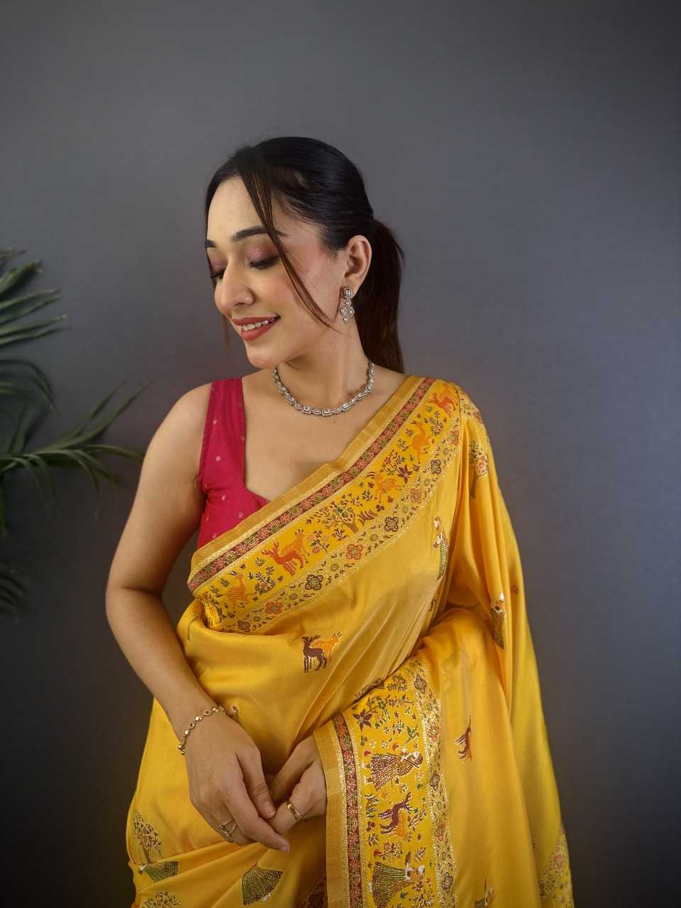 Ynf Soft Kashmiri Silk RIN197 3065 Silk Sarees Wholesale Bridal Silk Sarees Party Wear Silk Sarees Designer Silk Sarees Manufacturer