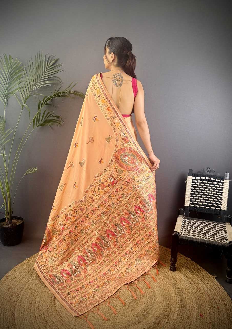 Ynf Soft Kashmiri Silk RIN197 3065 Silk Sarees Wholesale Bridal Silk Sarees Party Wear Silk Sarees Designer Silk Sarees Manufacturer