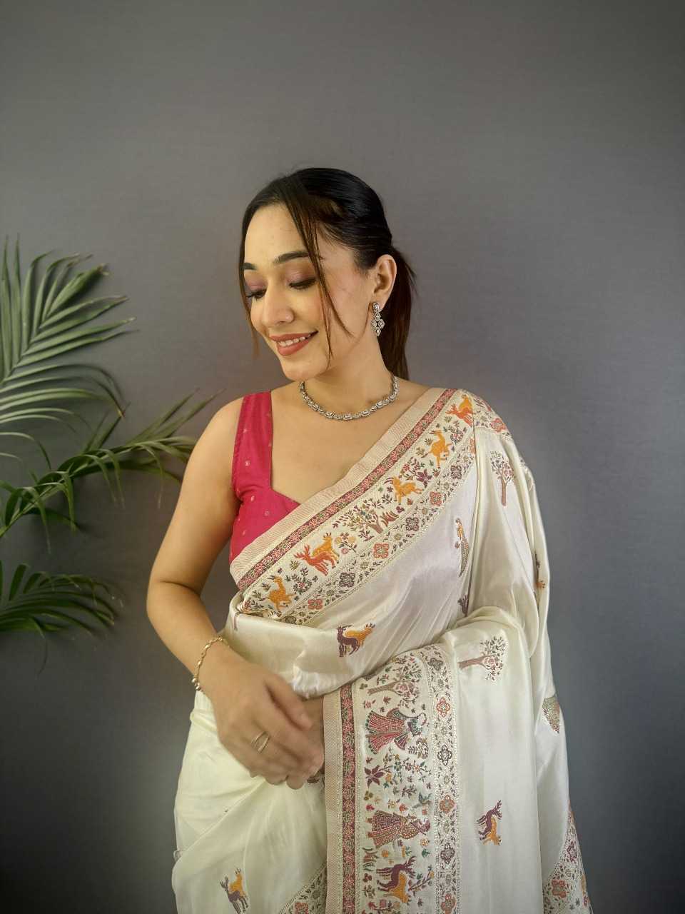Ynf Soft Kashmiri Silk RIN197 3065 Silk Sarees Wholesale Bridal Silk Sarees Party Wear Silk Sarees Designer Silk Sarees Manufacturer
