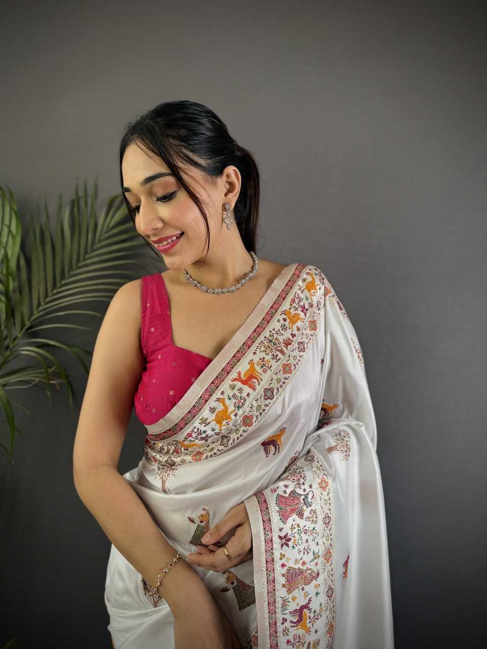 Ynf Soft Kashmiri Silk RIN197 3065 Silk Sarees Wholesale Bridal Silk Sarees Party Wear Silk Sarees Designer Silk Sarees Manufacturer