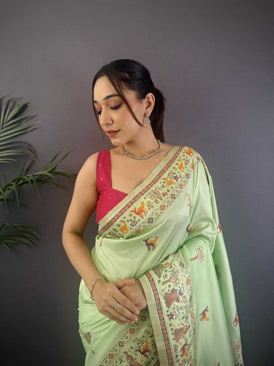 Ynf Soft Kashmiri Silk RIN197 3065 Silk Sarees Wholesale Bridal Silk Sarees Party Wear Silk Sarees Designer Silk Sarees Manufacturer
