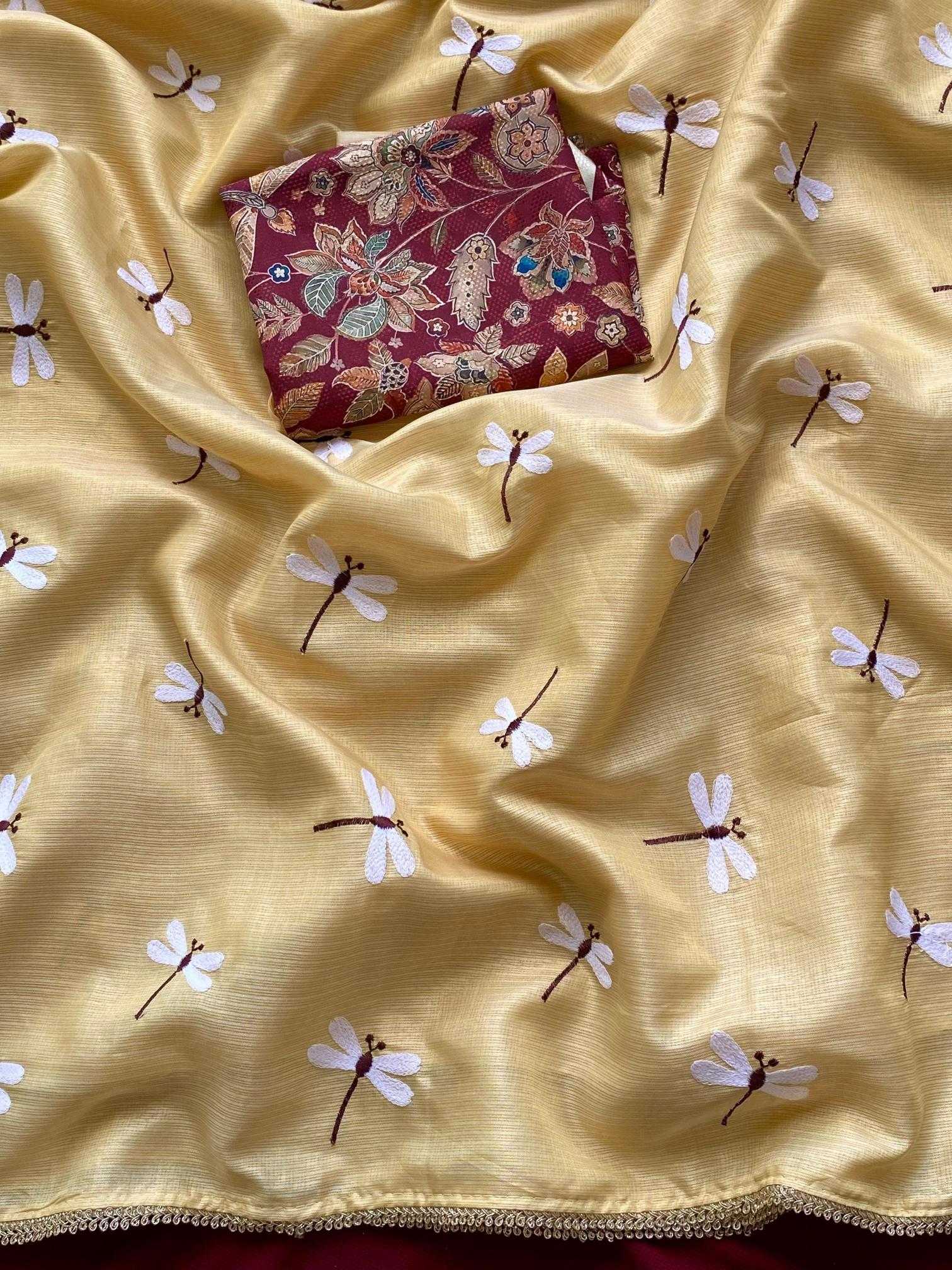 Ynf Soft Kota KESH249 Neeta Sarees Wholesale Designer Sarees Embroidered Sarees Kota Doria Sarees Manufacturer