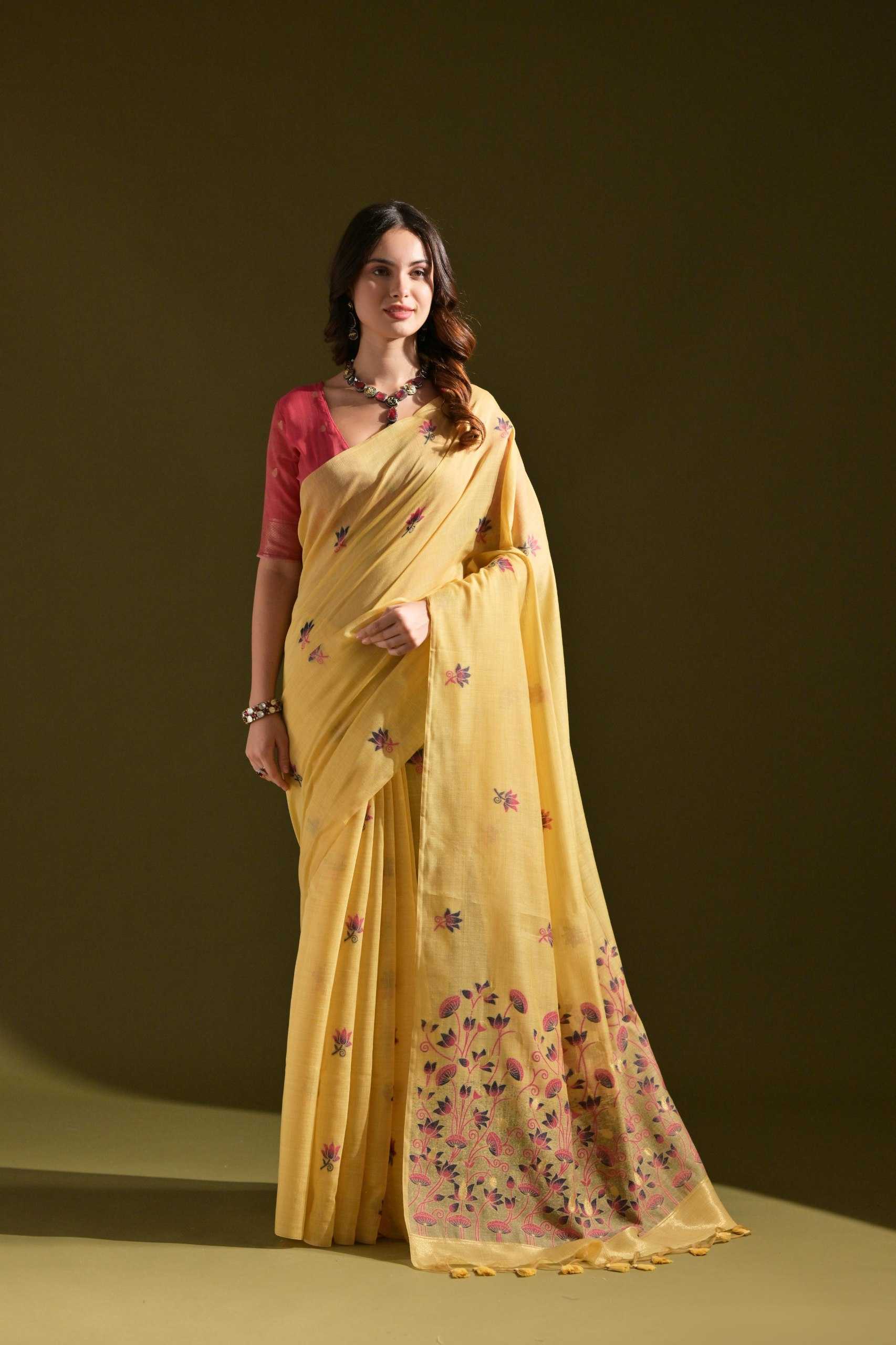 Ynf Soft Muga Silk KESH532 MUGA COTTON 217 Sarees Wholesale Designer Sarees Party Wear Sarees Fancy Sarees Manufacturer