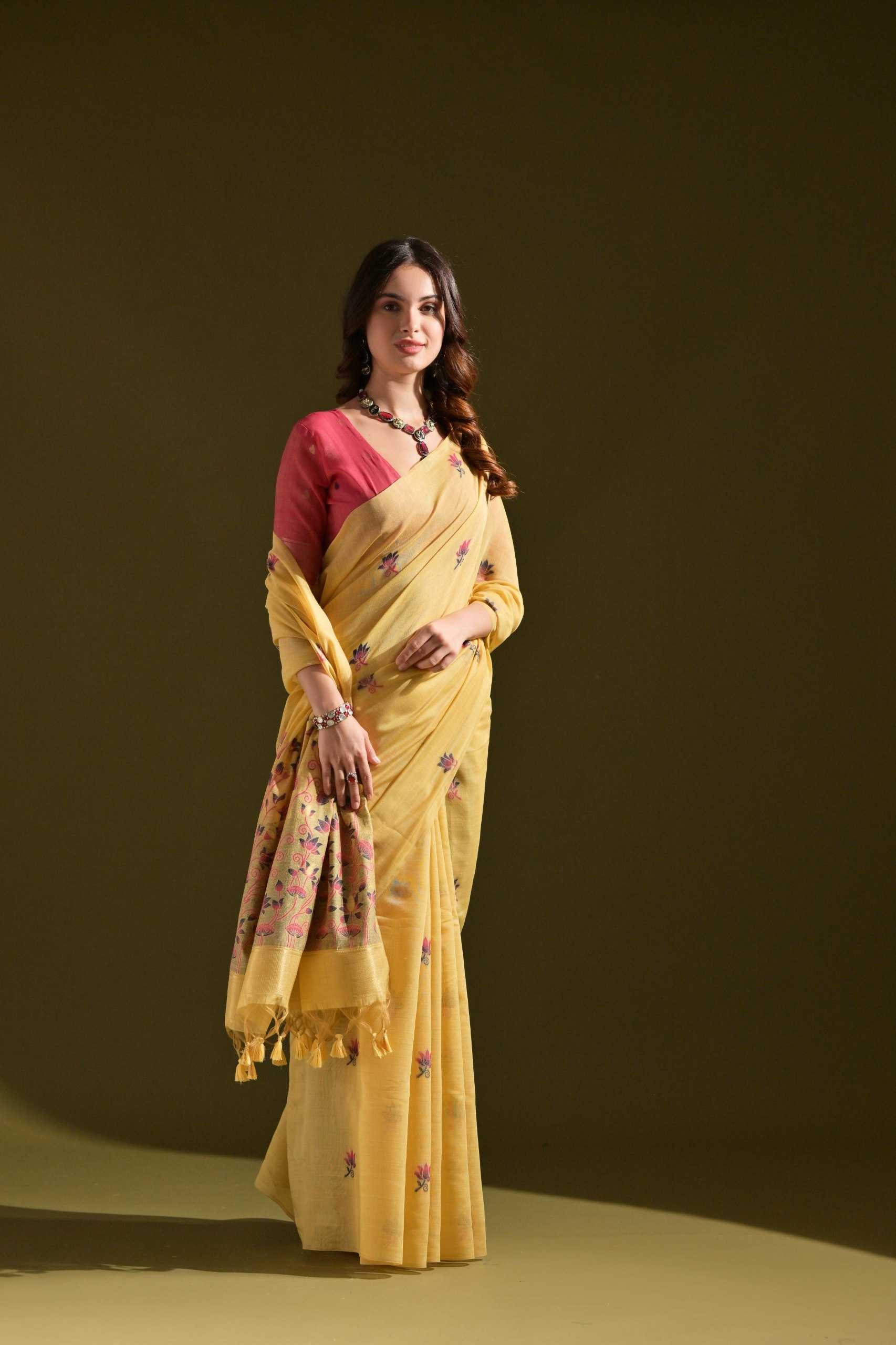 Ynf Soft Muga Silk KESH532 MUGA COTTON 217 Sarees Wholesale Designer Sarees Party Wear Sarees Fancy Sarees Manufacturer