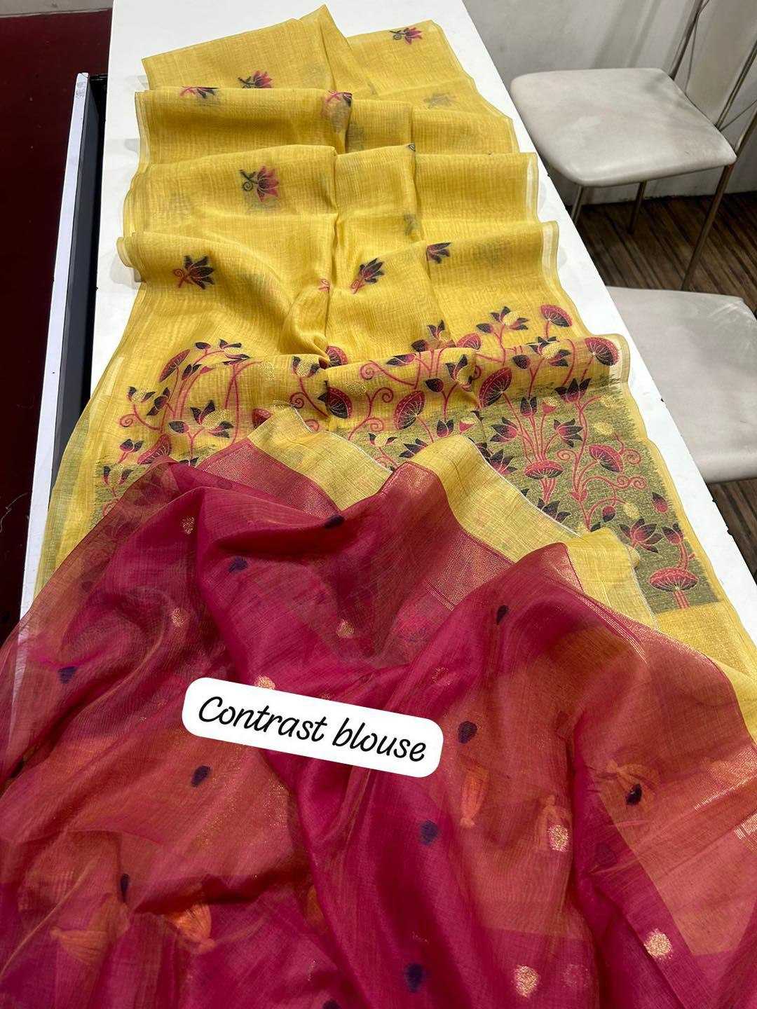 Ynf Soft Muga Silk KESH532 MUGA COTTON 217 Sarees Wholesale Designer Sarees Party Wear Sarees Fancy Sarees Manufacturer