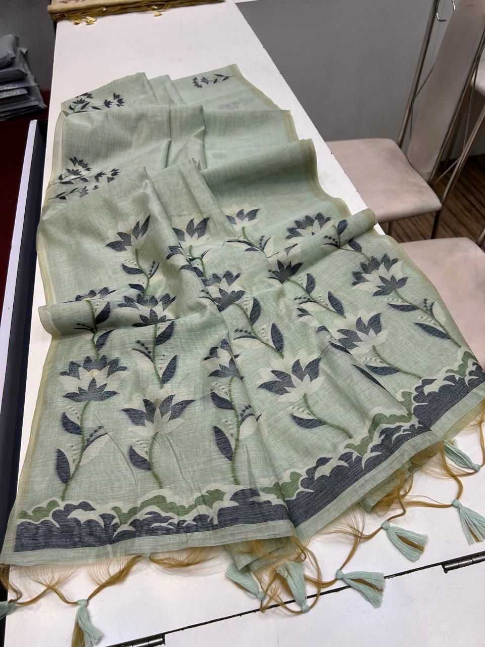Ynf Soft Muga Silk KESH532 Muga Cotton 282 Sarees Wholesale Designer Sarees Butta Sarees Cotton Sarees Manufacturer