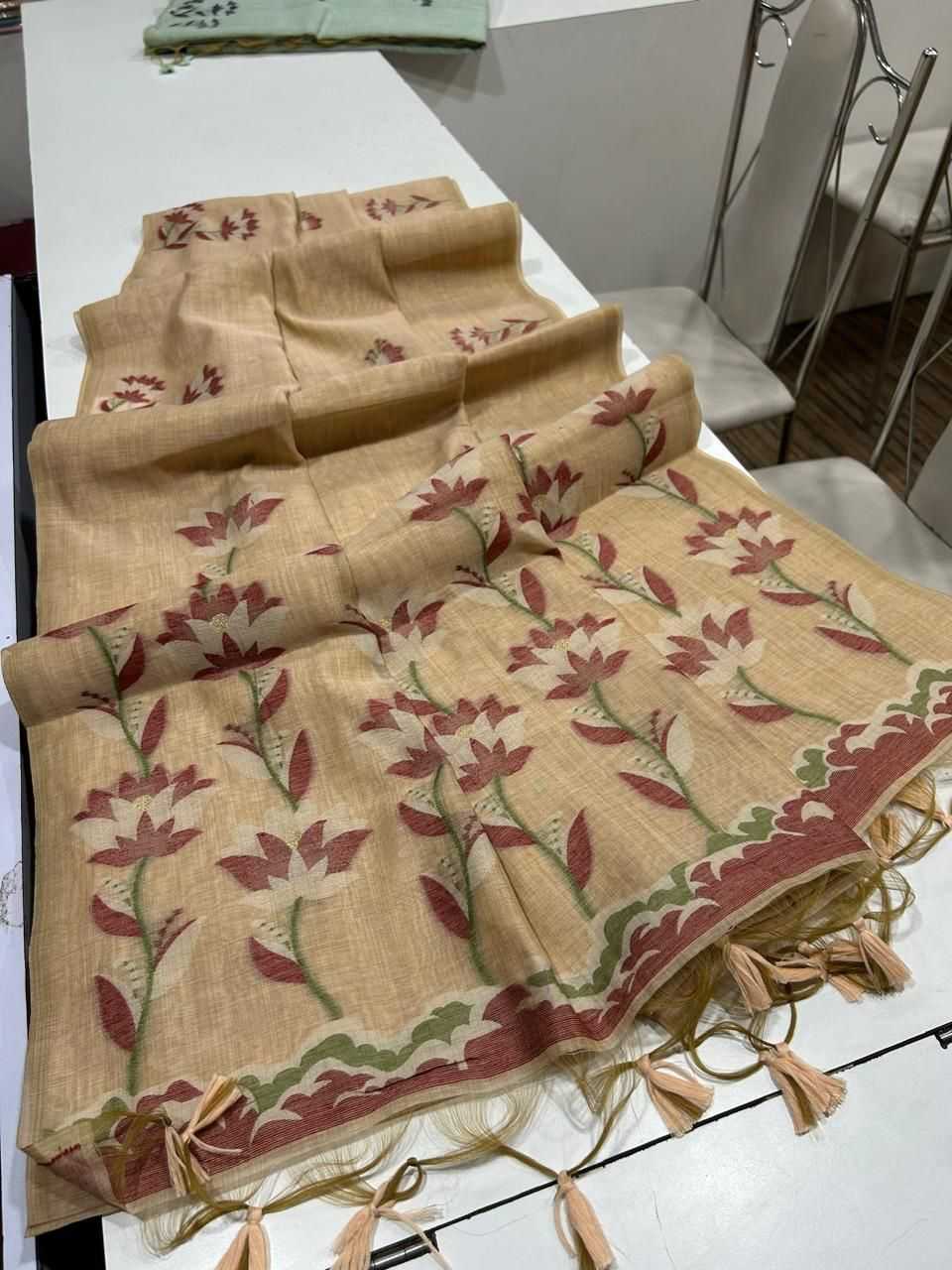 Ynf Soft Muga Silk KESH532 Muga Cotton 282 Sarees Wholesale Designer Sarees Butta Sarees Cotton Sarees Manufacturer