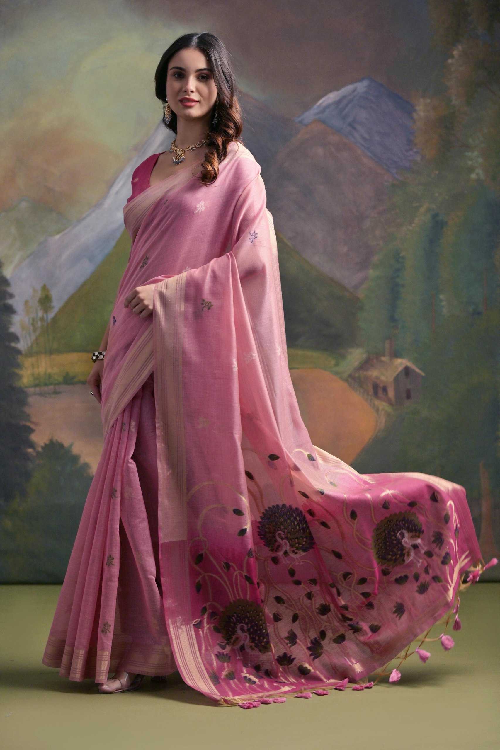 Ynf Soft Muga Silk KESH532 MUGA COTTON 406 Sarees Wholesale Designer Sarees Butta Sarees Traditional Sarees Manufacturer
