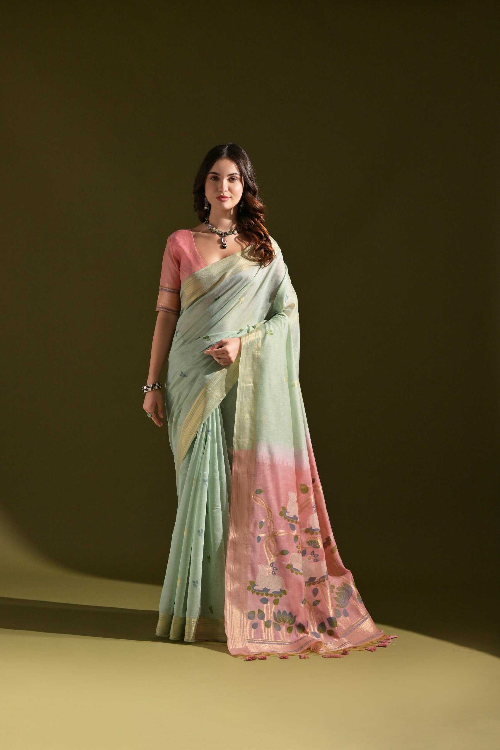 Ynf Soft Muga Silk KESH532 Muga Cotton 408 Sarees Wholesale Designer Sarees Butta Sarees Cotton Sarees Manufacturer