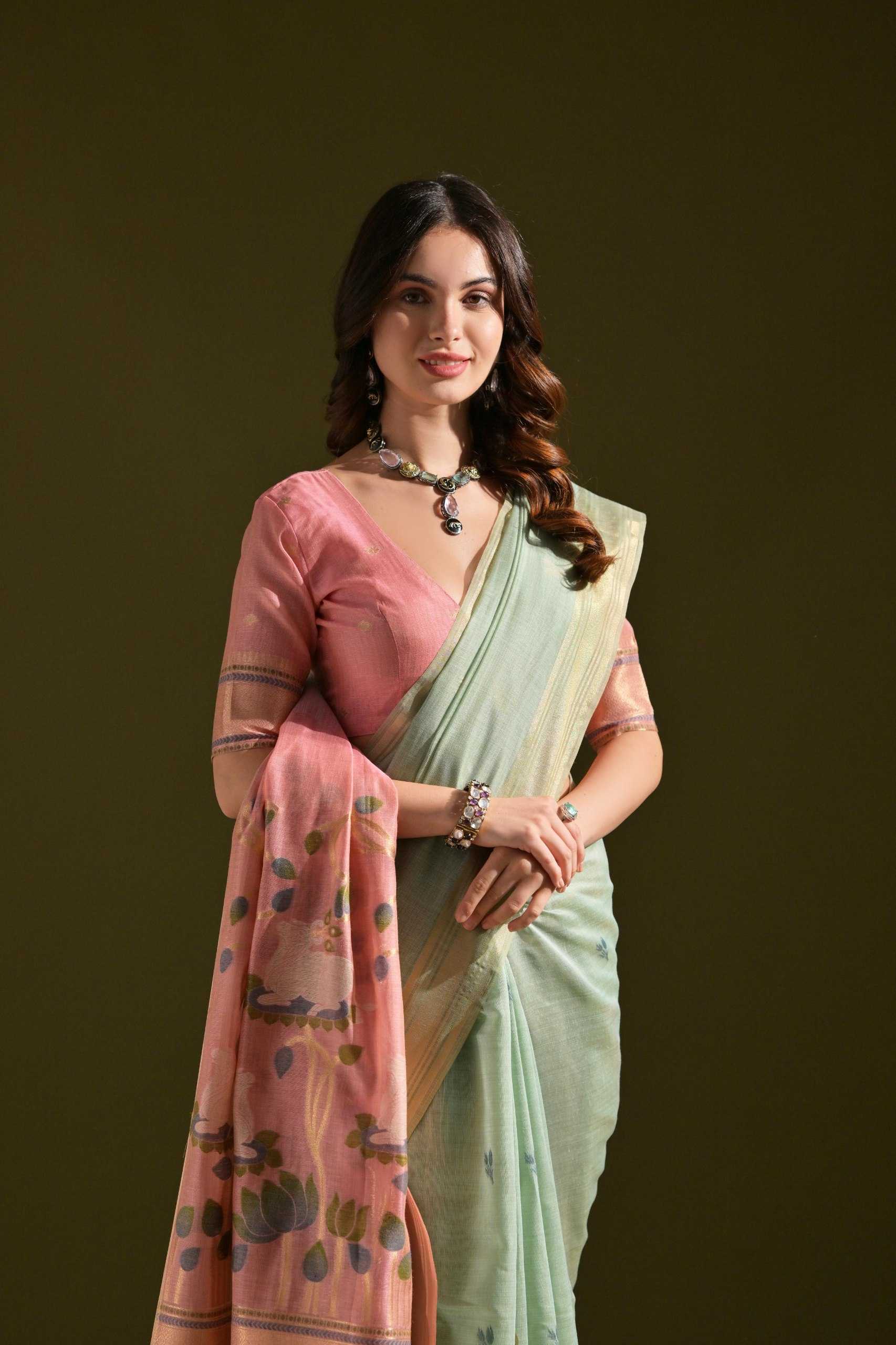 Ynf Soft Muga Silk KESH532 Muga Cotton 408 Sarees Wholesale Designer Sarees Butta Sarees Cotton Sarees Manufacturer