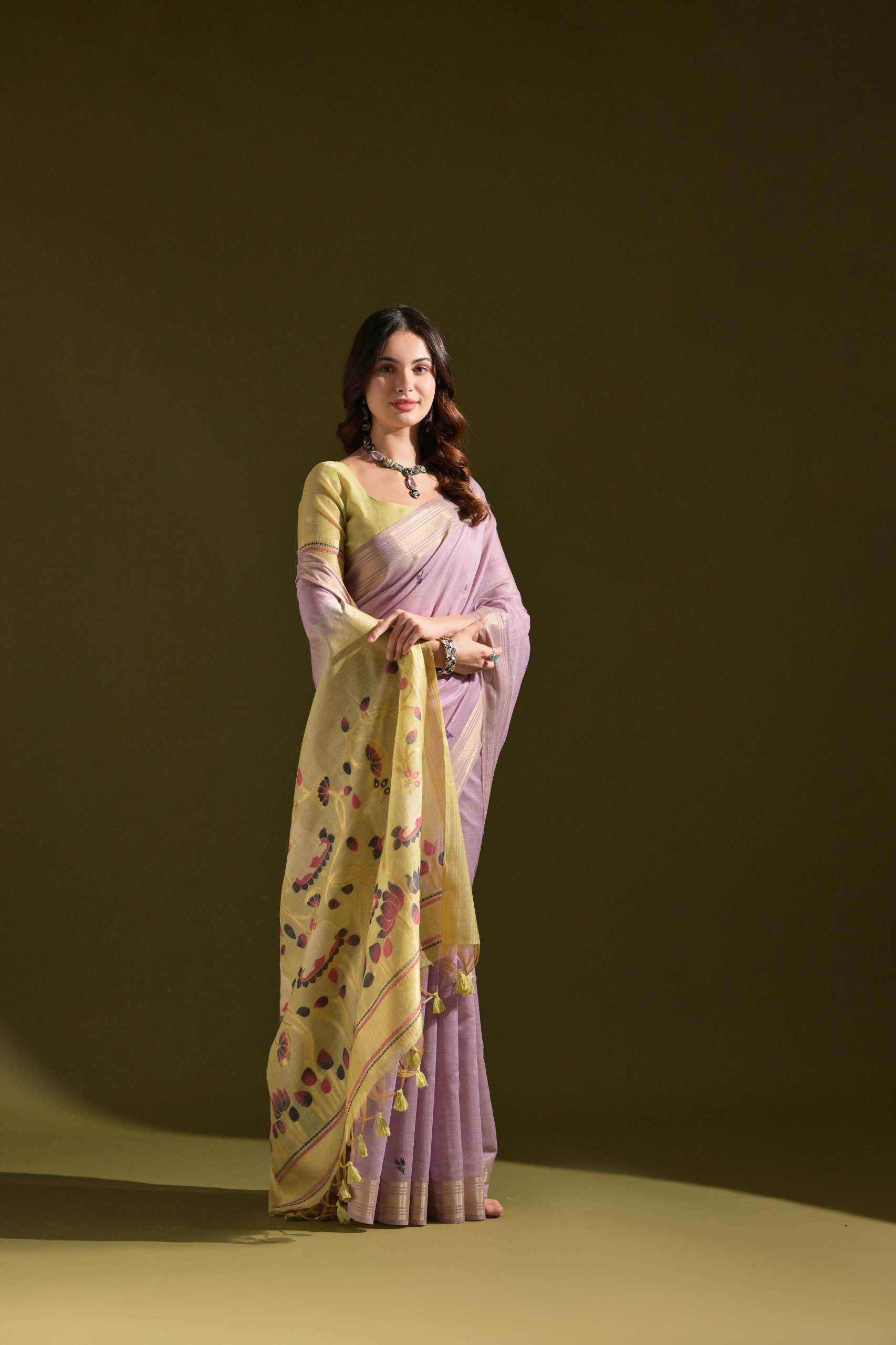 Ynf Soft Muga Silk KESH532 Muga Cotton 408 Sarees Wholesale Designer Sarees Butta Sarees Cotton Sarees Manufacturer