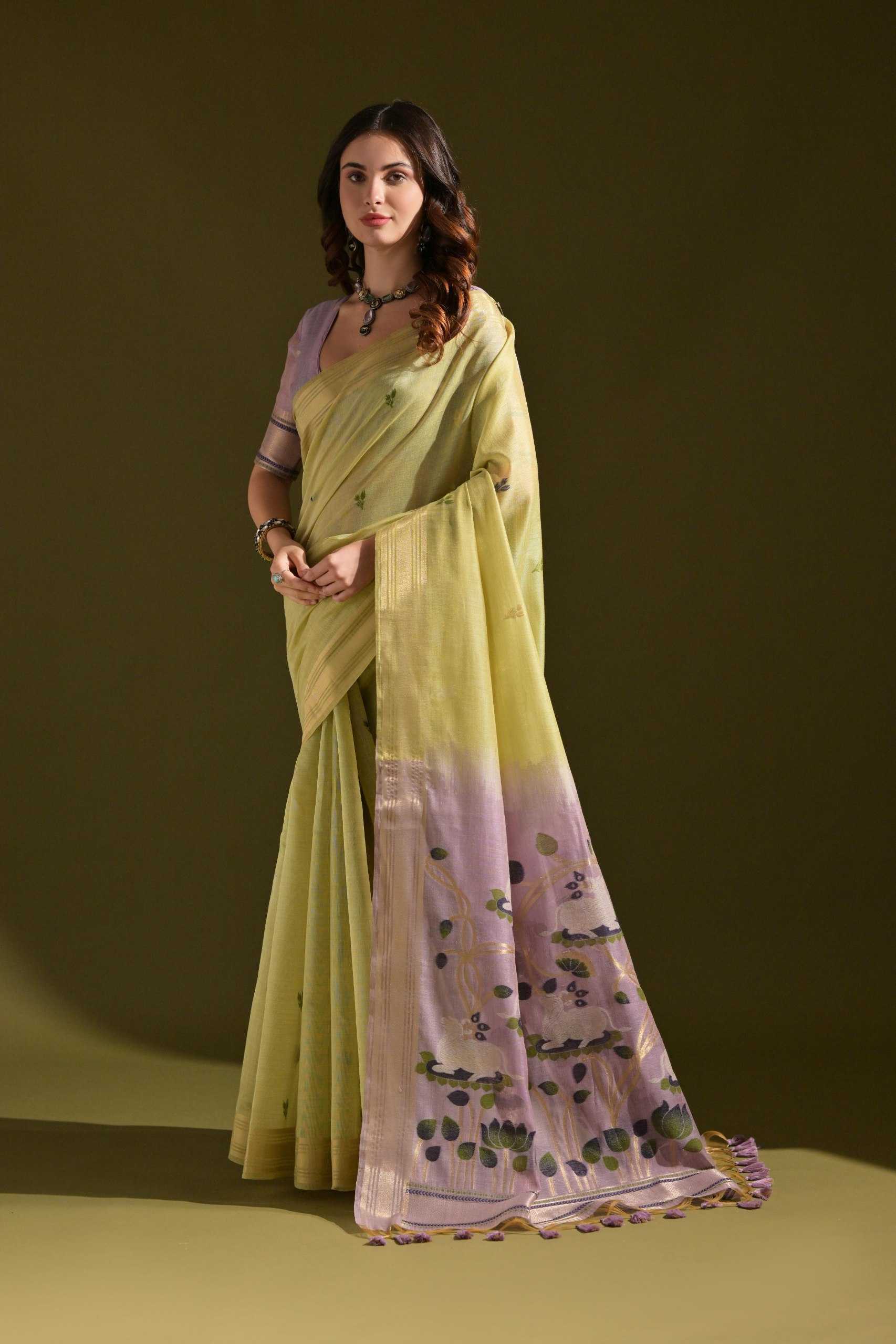 Ynf Soft Muga Silk KESH532 Muga Cotton 408 Sarees Wholesale Designer Sarees Butta Sarees Cotton Sarees Manufacturer